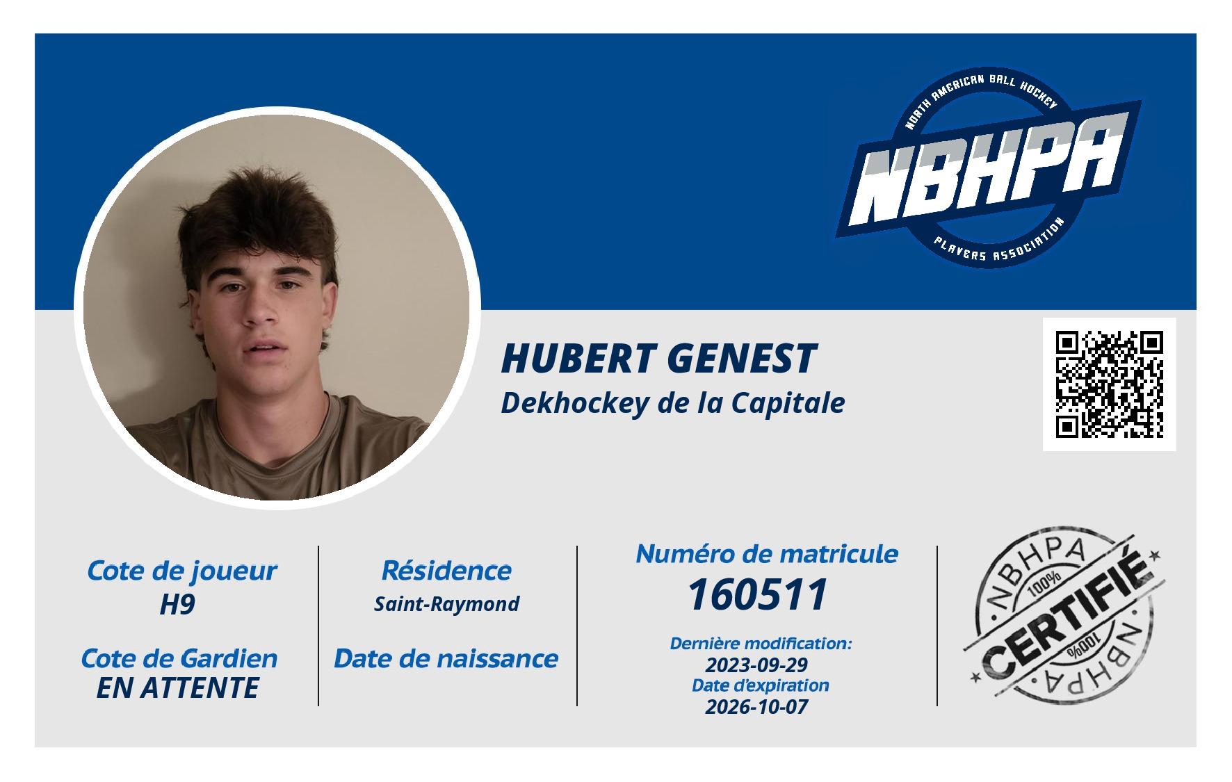 Hubert Genest
