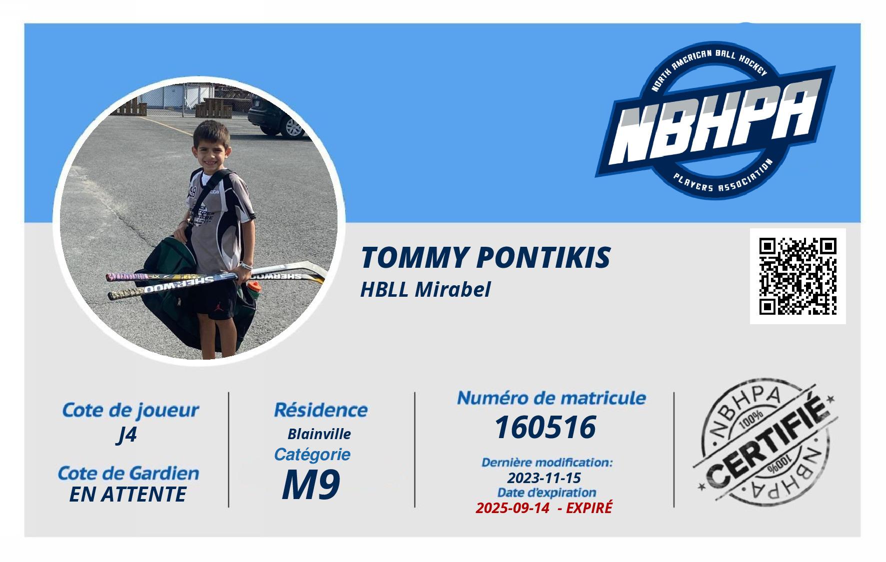 Tommy Pontikis