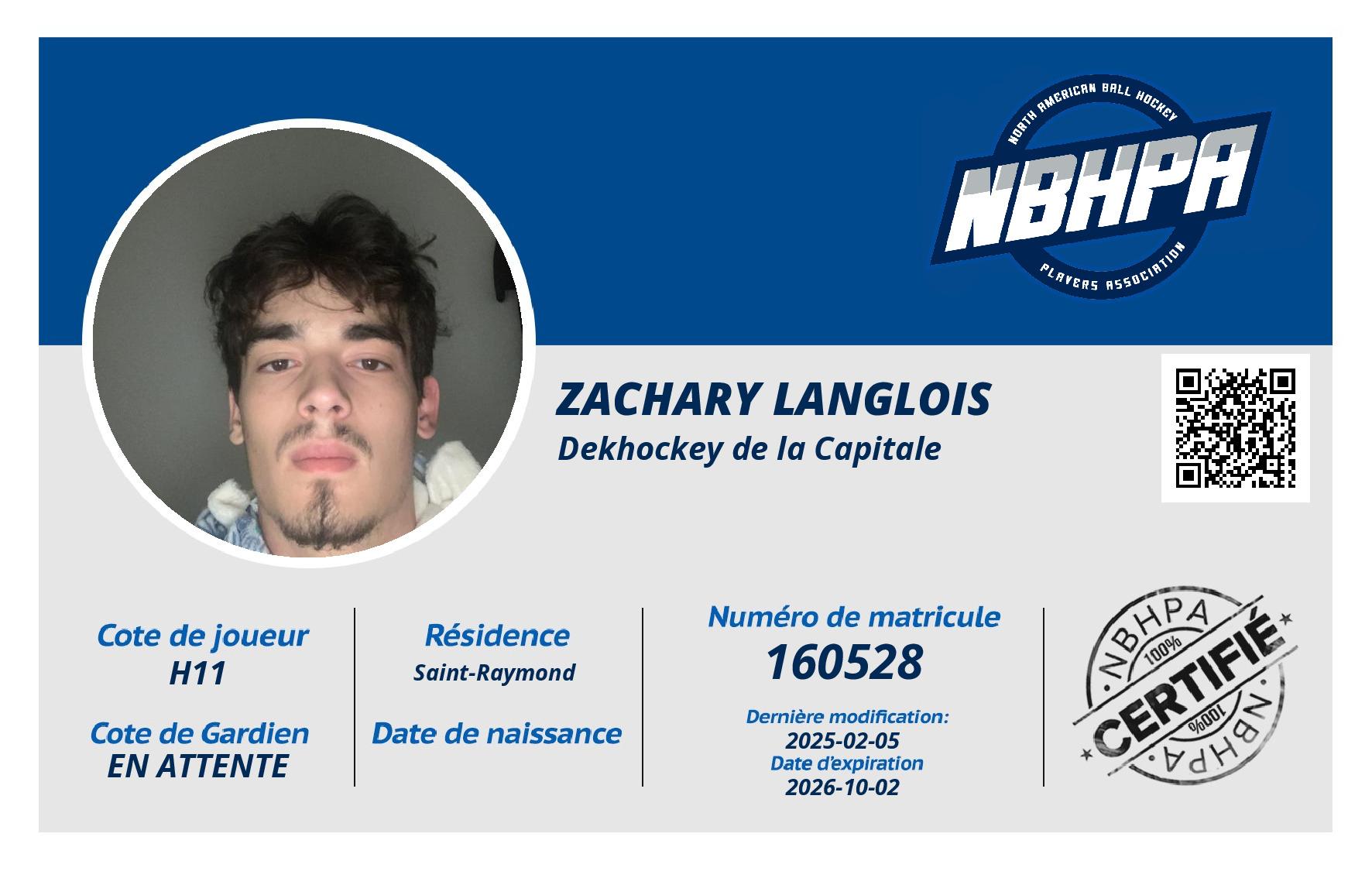 Zachary Langlois