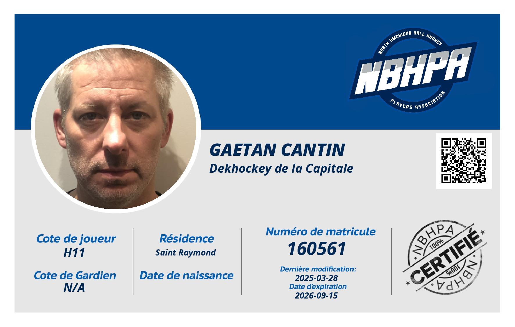 Gaetan Cantin