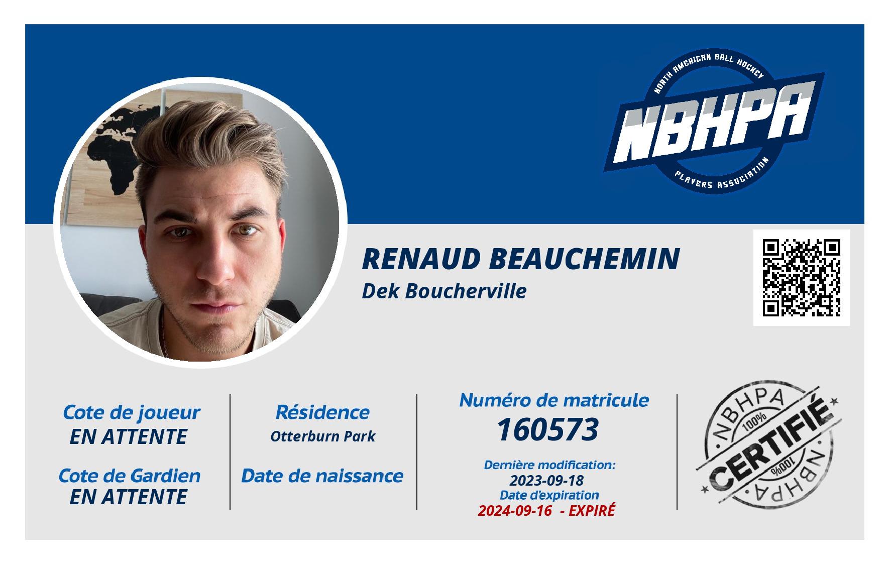 Renaud Beauchemin