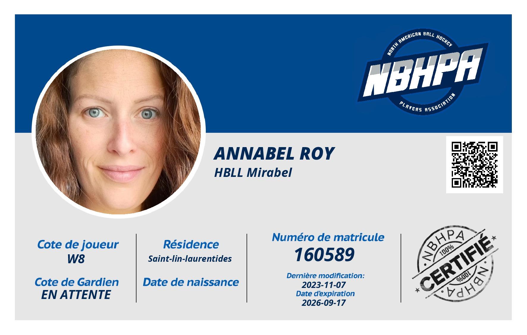 Annabel Roy