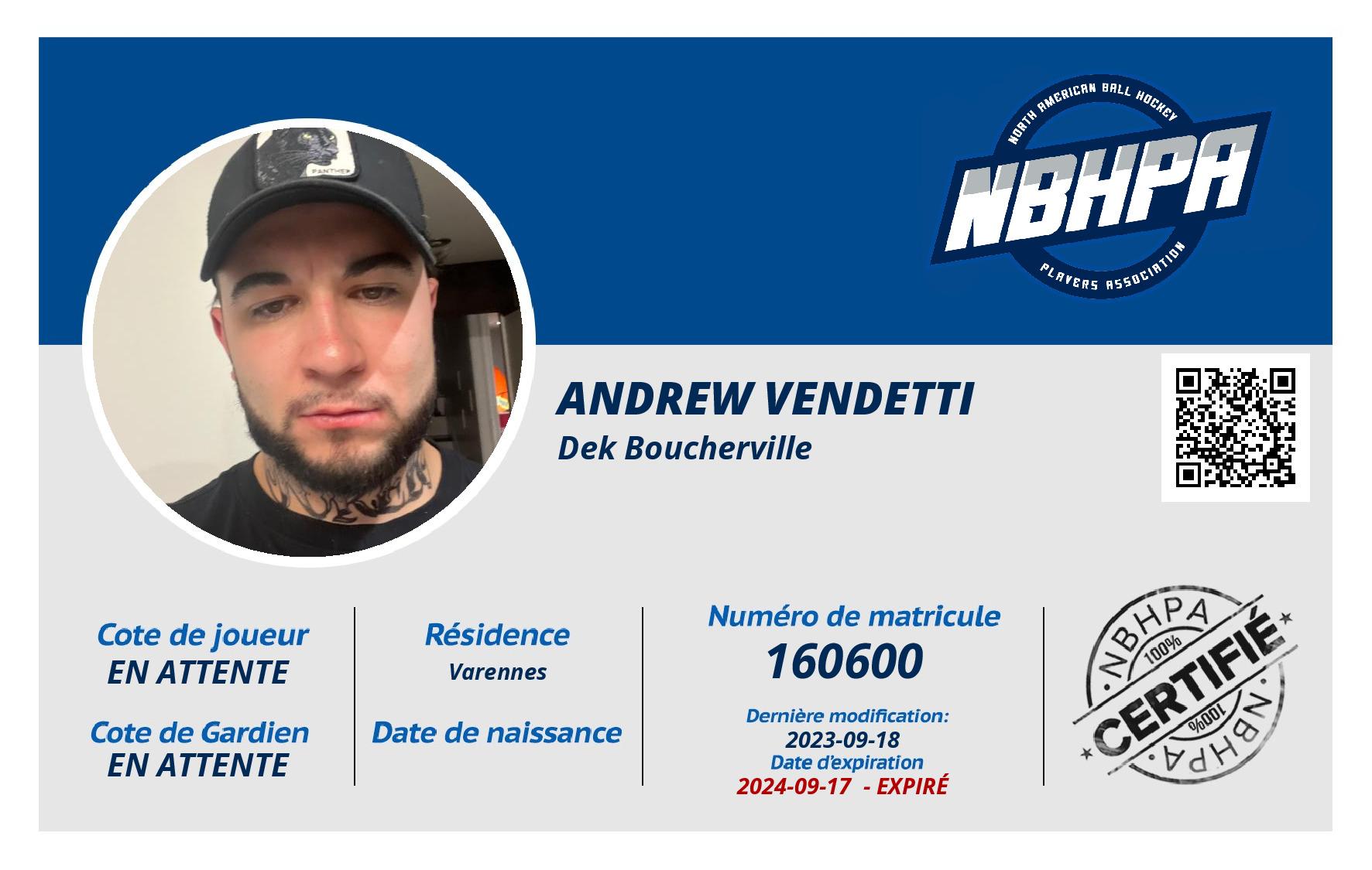 Andrew Vendetti