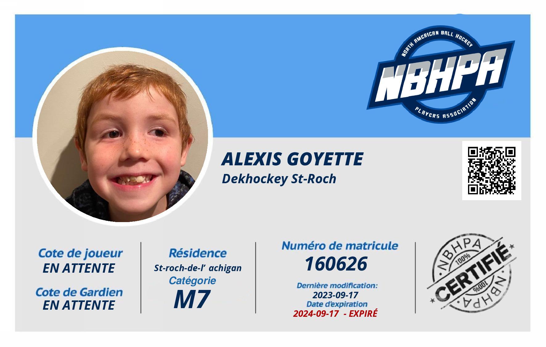 Alexis Goyette