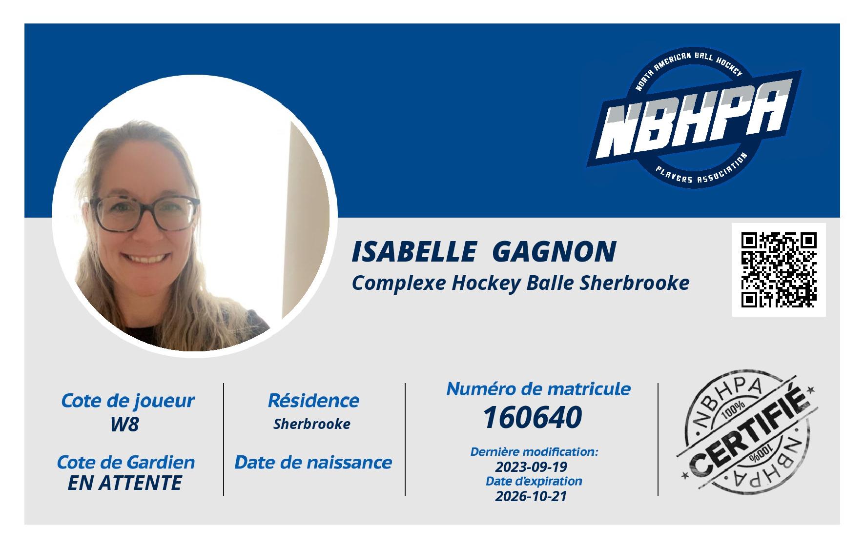 Isabelle  Gagnon
