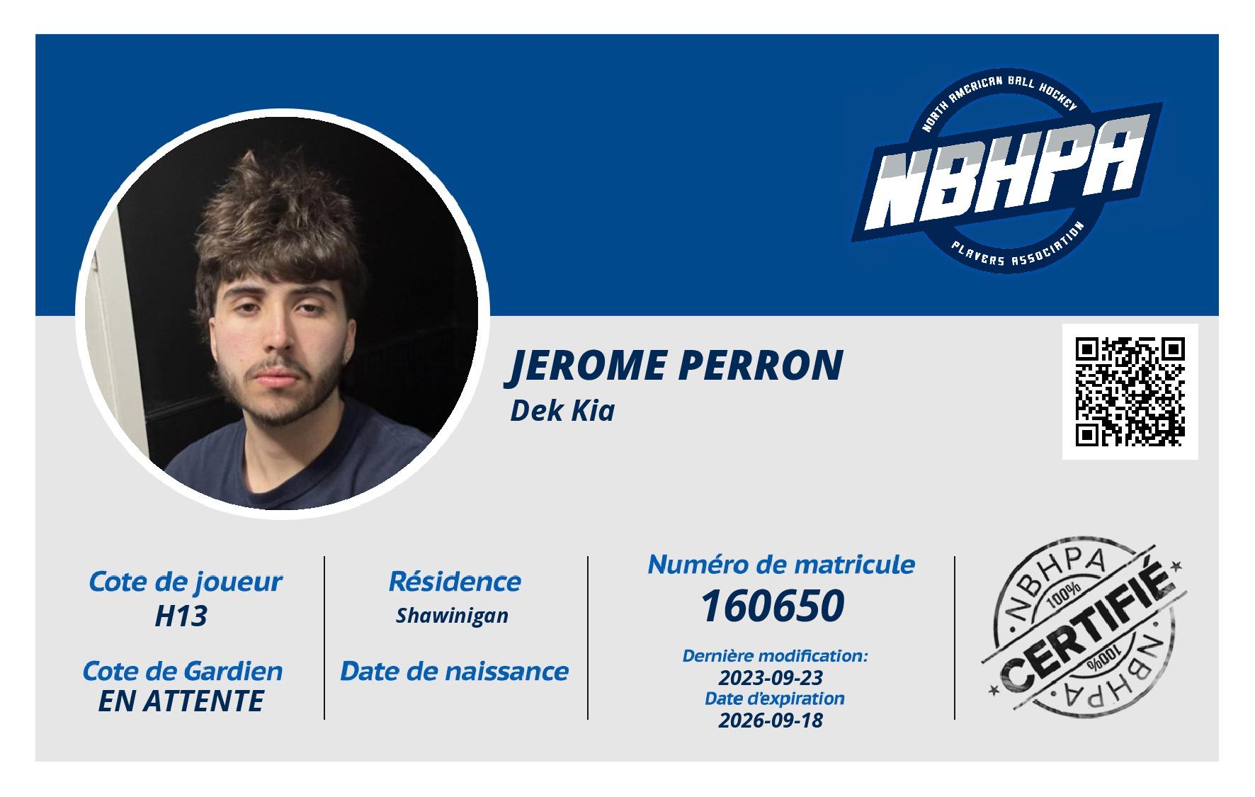 Jerome Perron