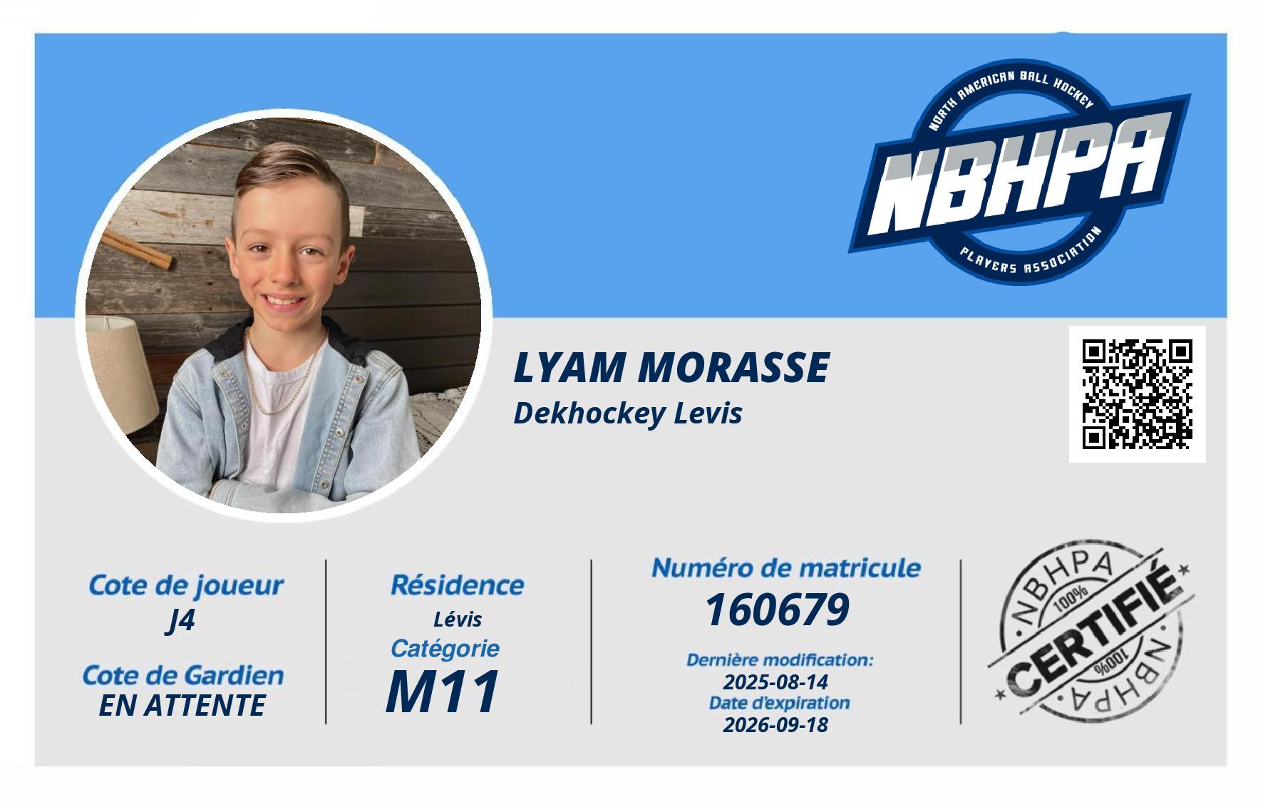 Lyam Morasse