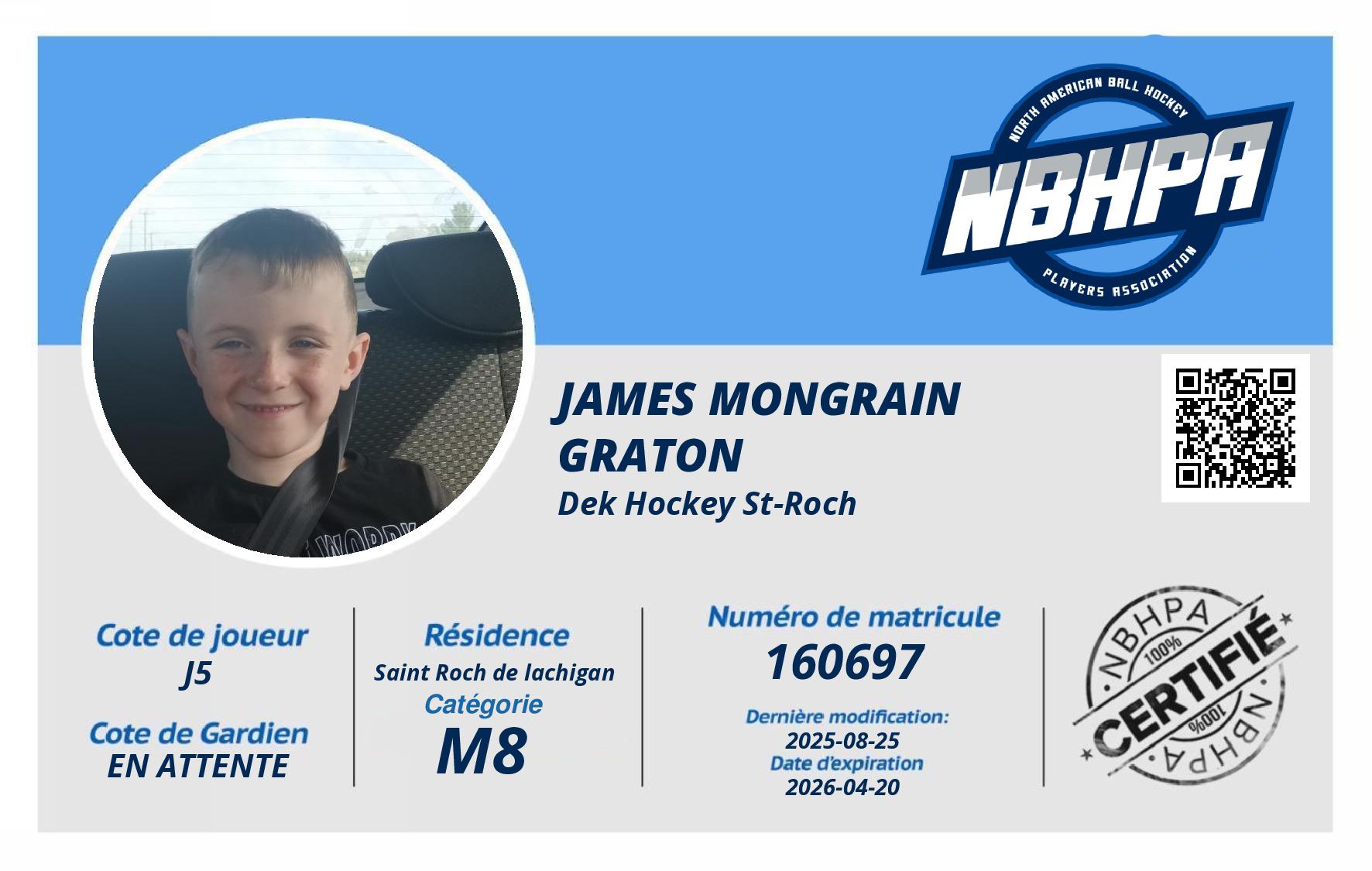 James Mongrain Graton 