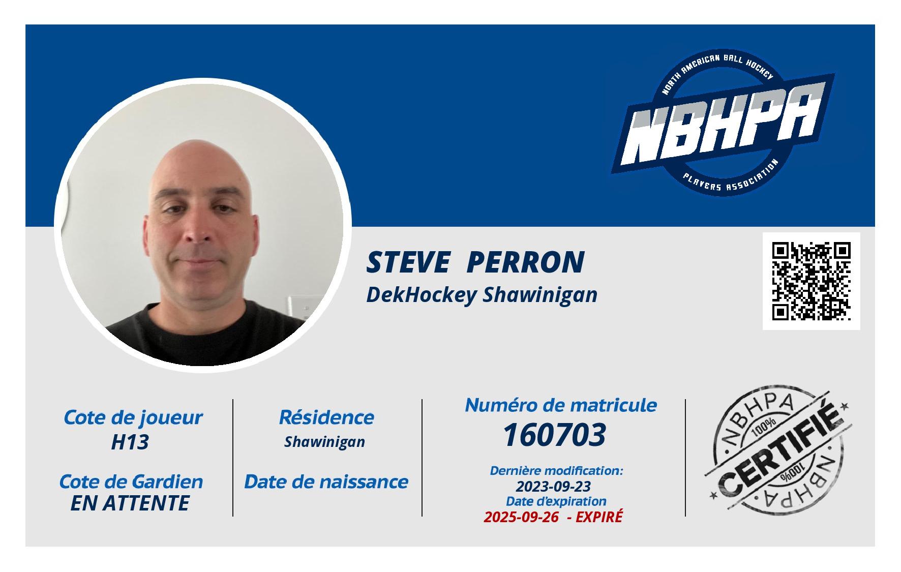 Steve  Perron 