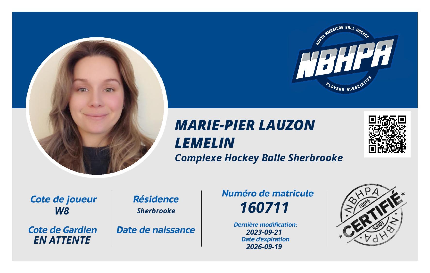 Marie-Pier Lauzon Lemelin