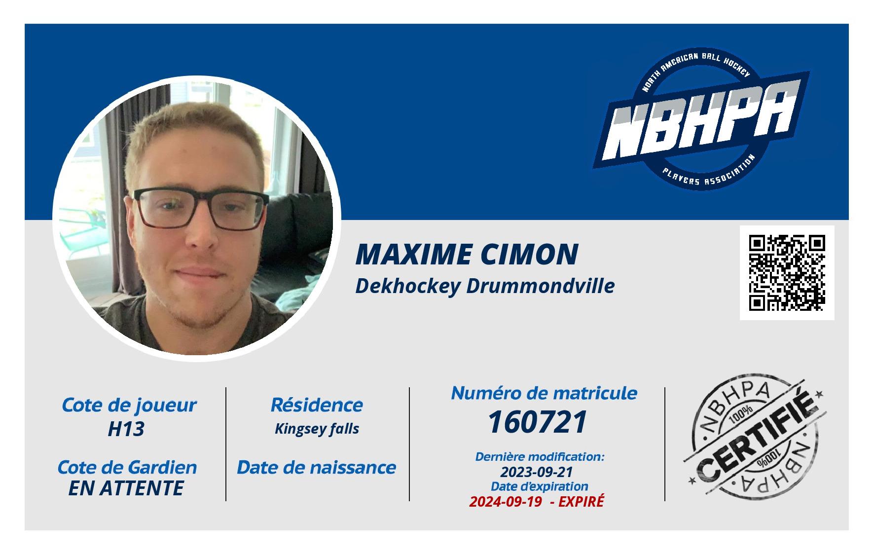 Maxime Cimon