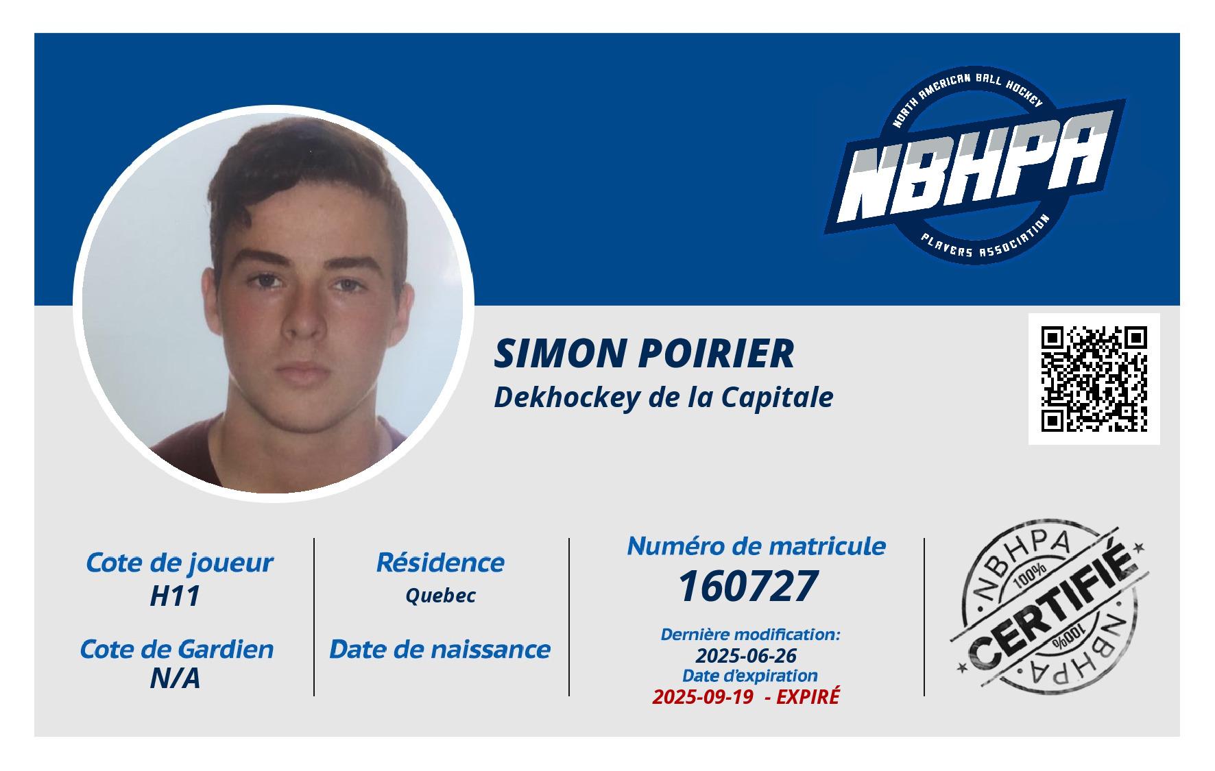 Simon Poirier