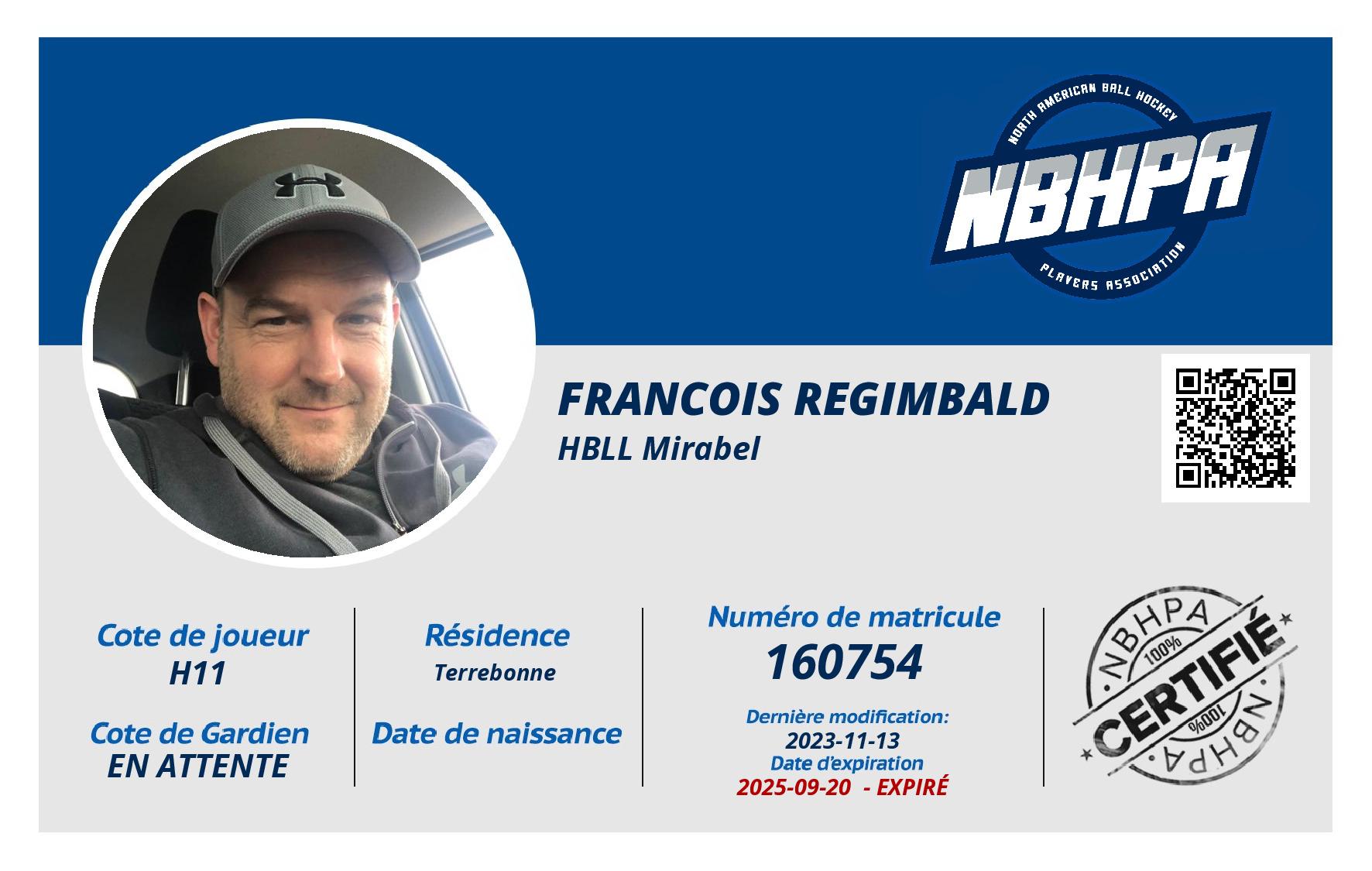 Francois Regimbald