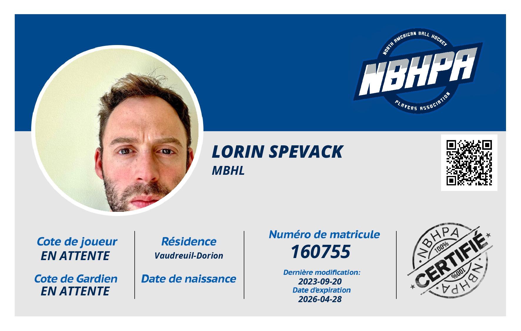 Lorin Spevack