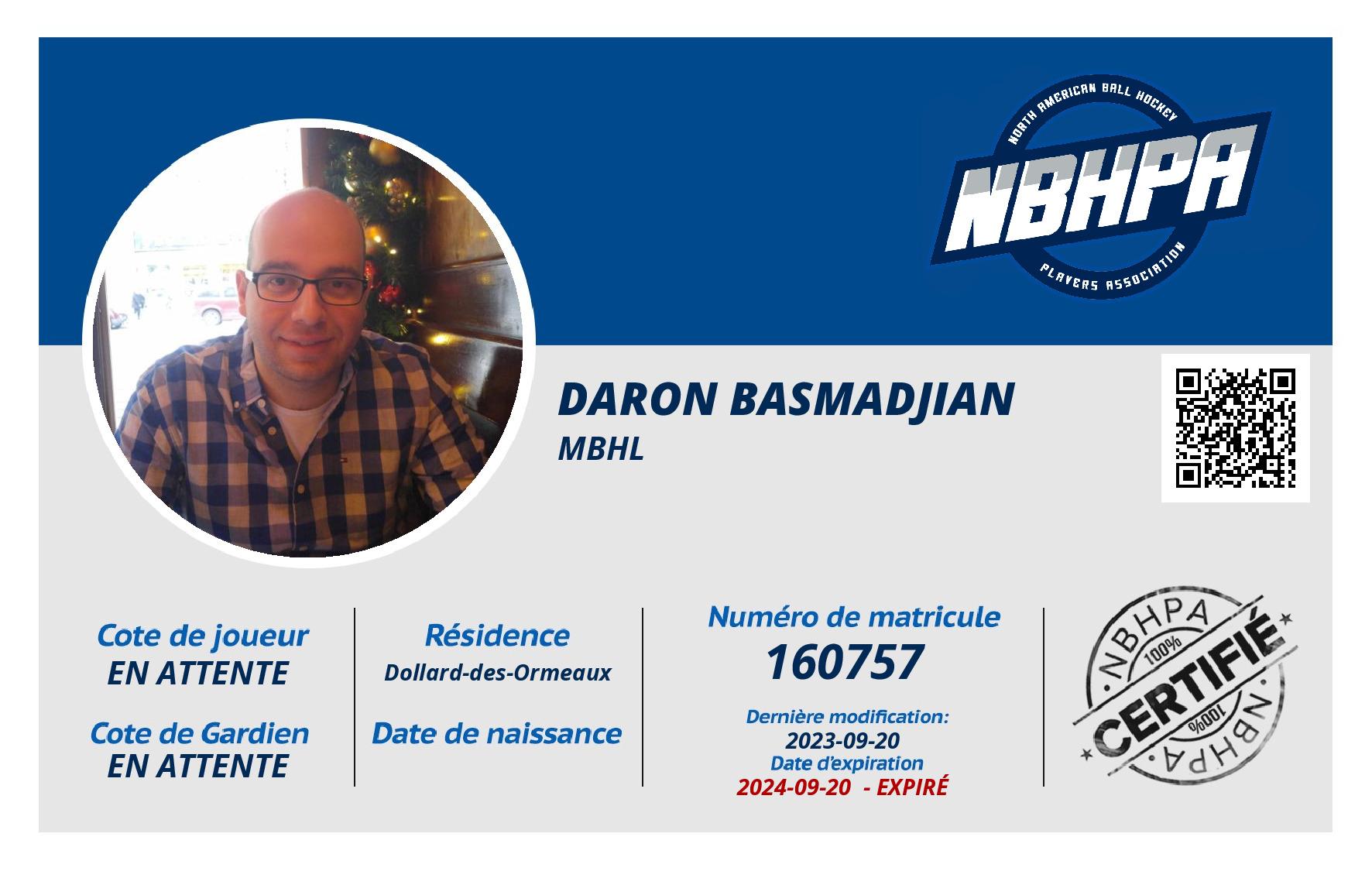 Daron Basmadjian