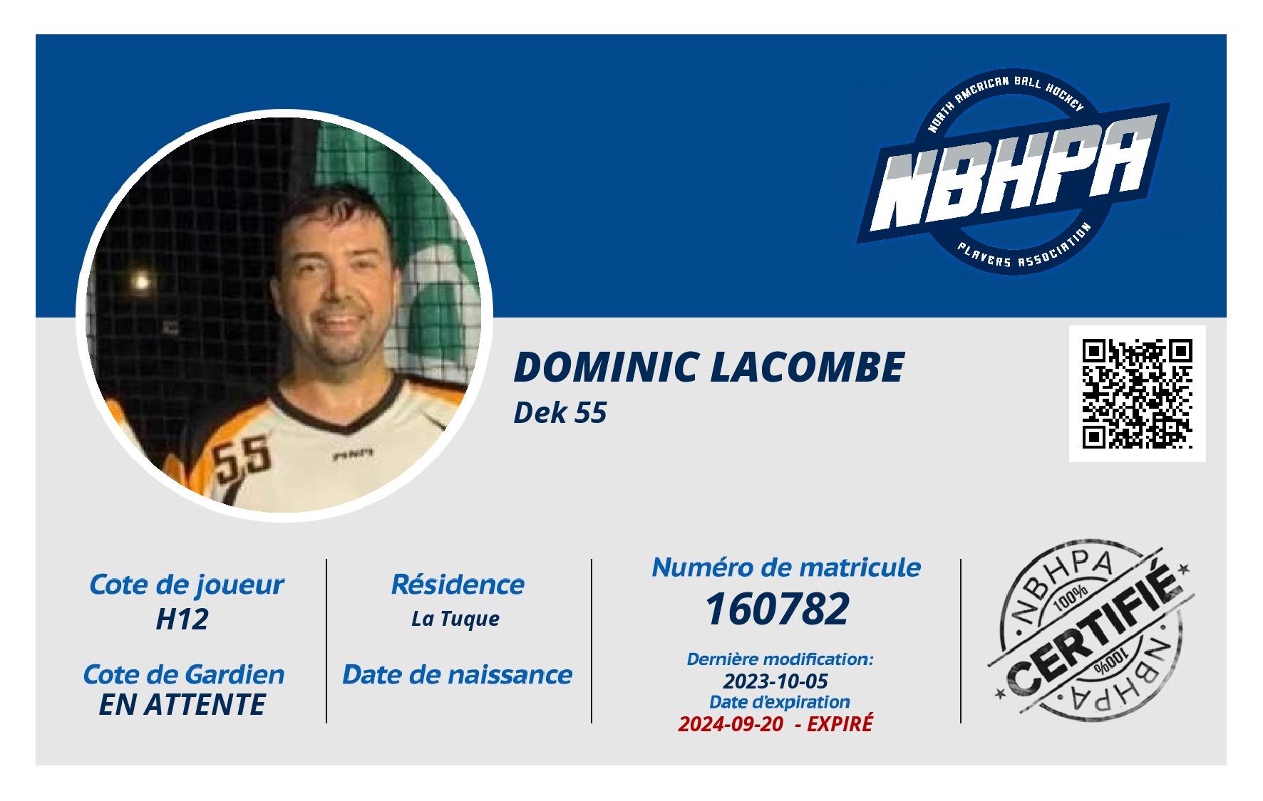 Dominic Lacombe 
