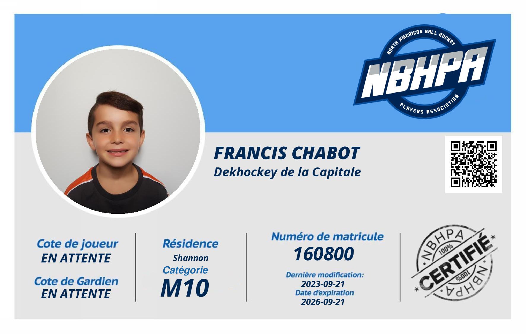 Francis Chabot