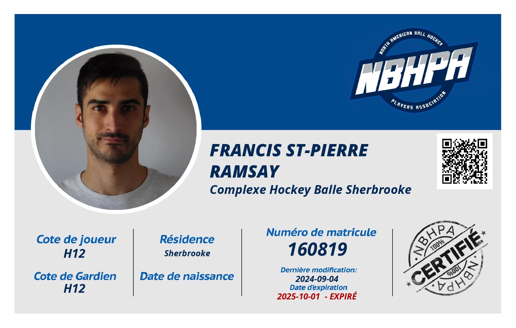 Francis St-Pierre Ramsay