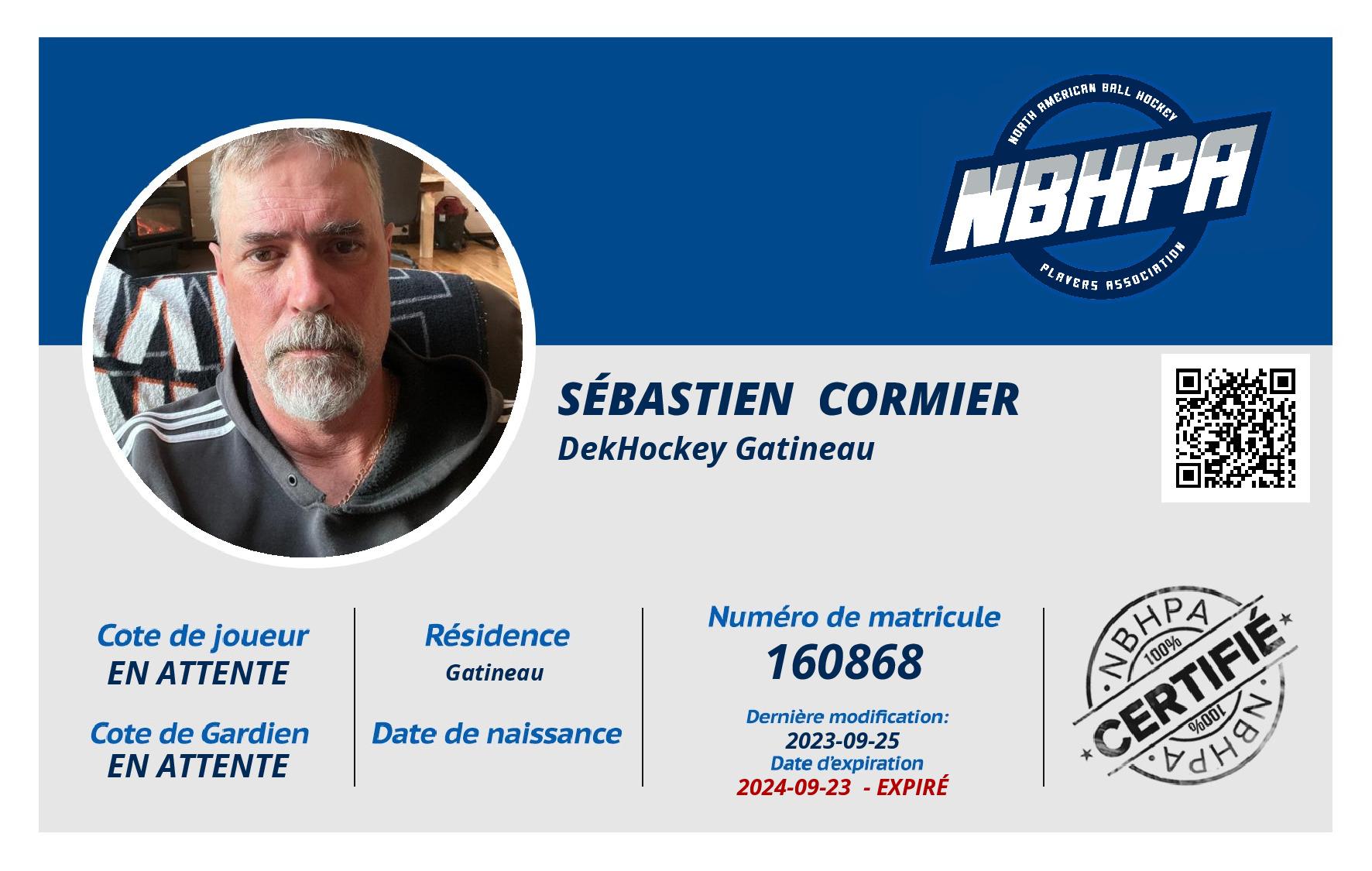 Sébastien  Cormier 
