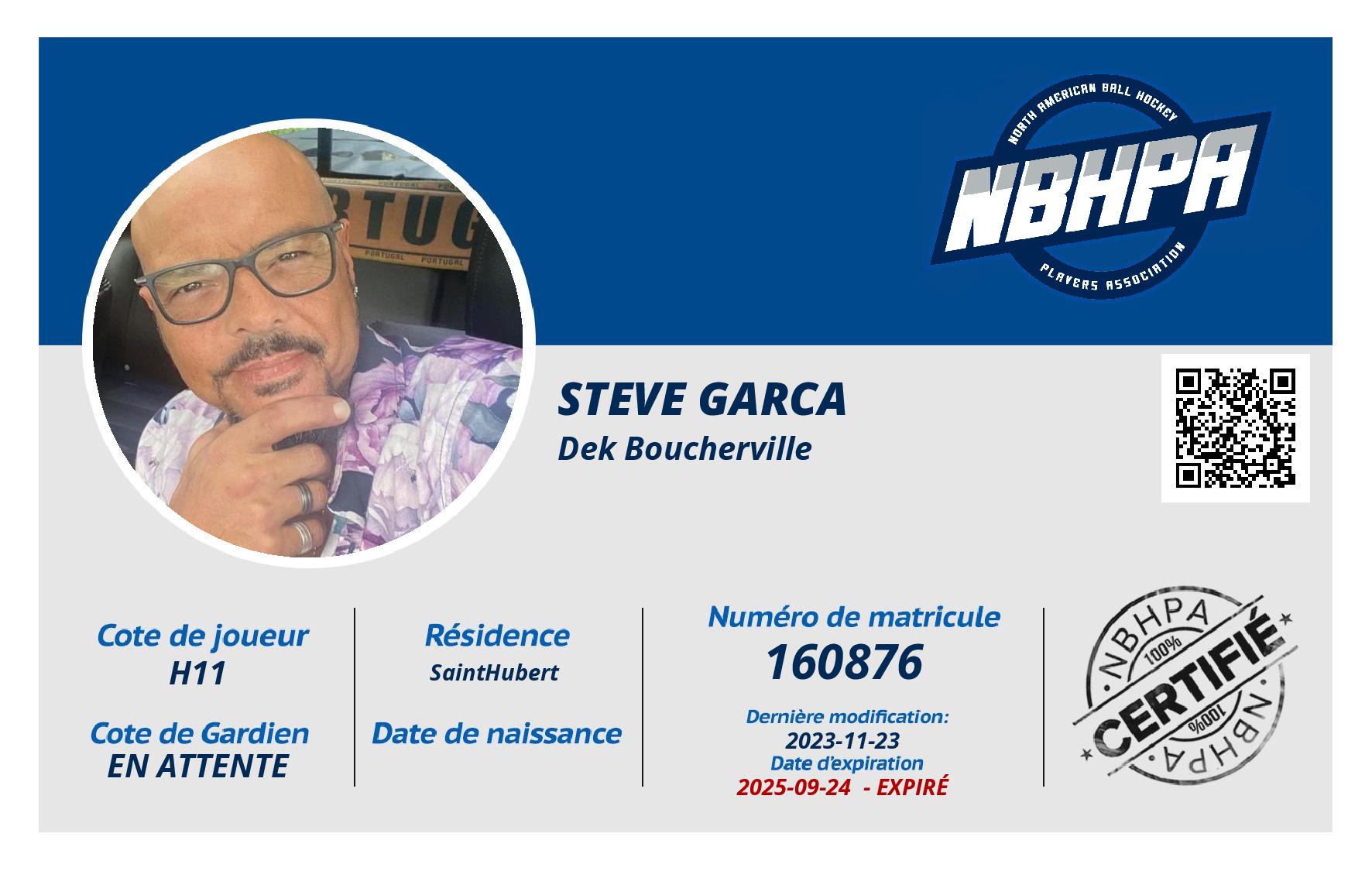 Steve Garca
