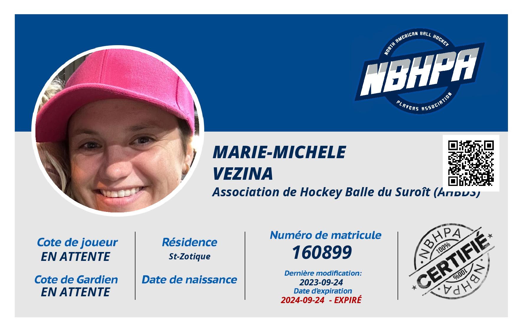 Marie-Michele  Vezina 