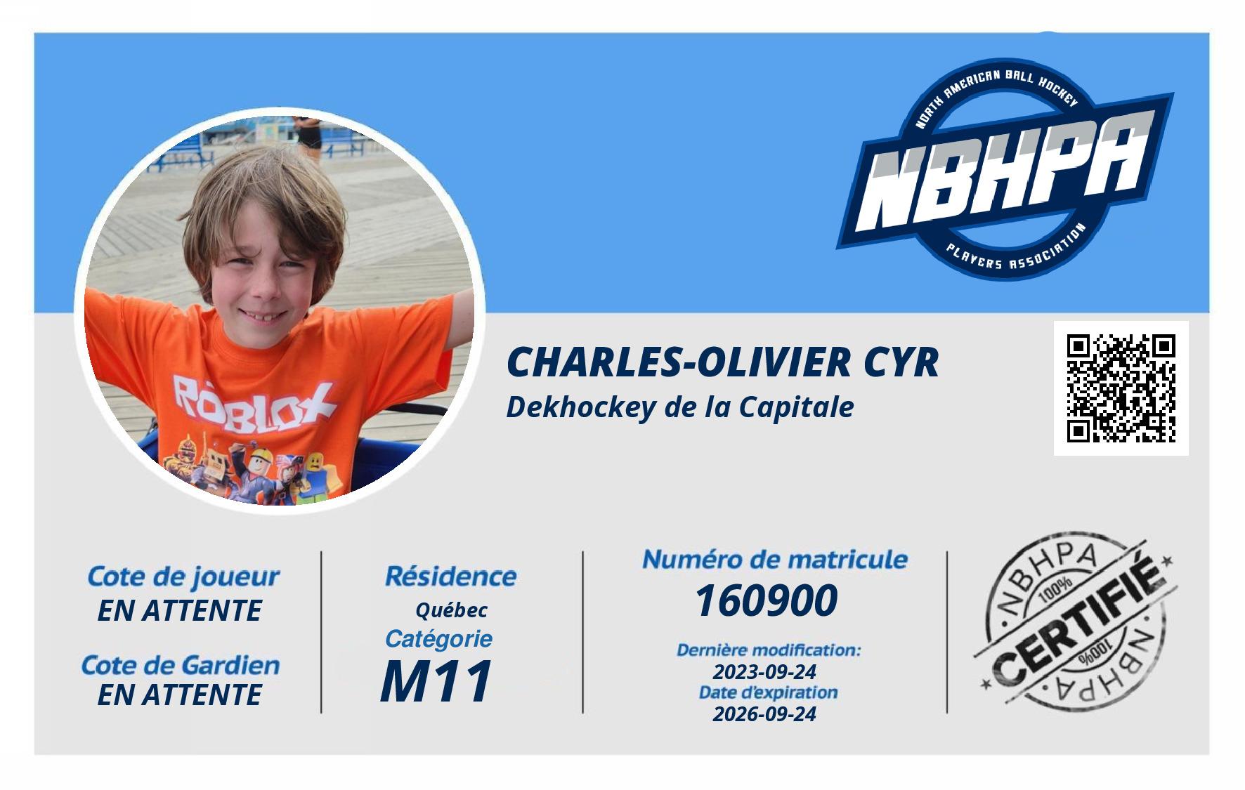 Charles-Olivier Cyr