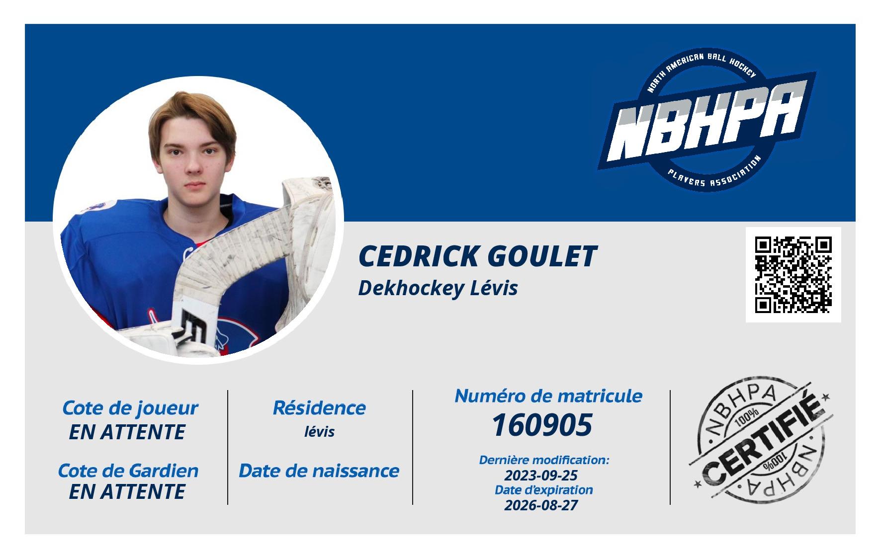 Cedrick Goulet