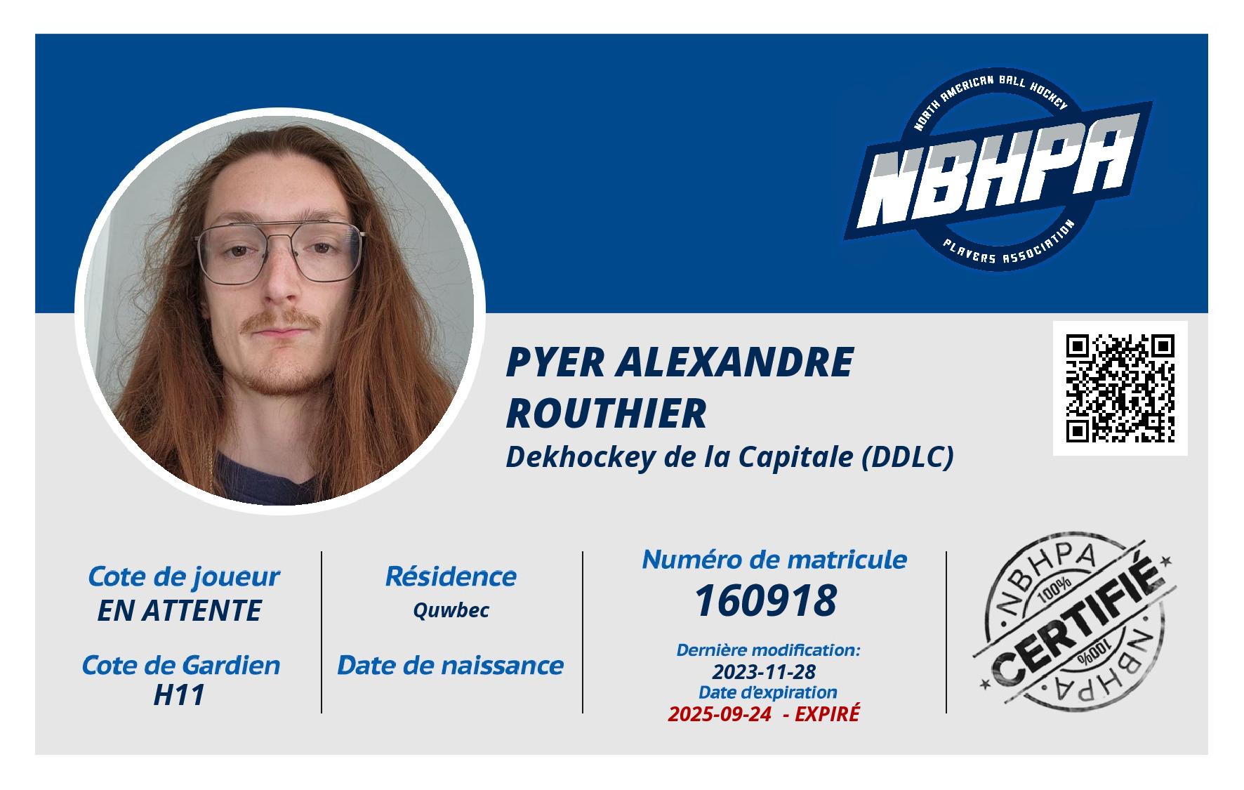 Pyer Alexandre Routhier