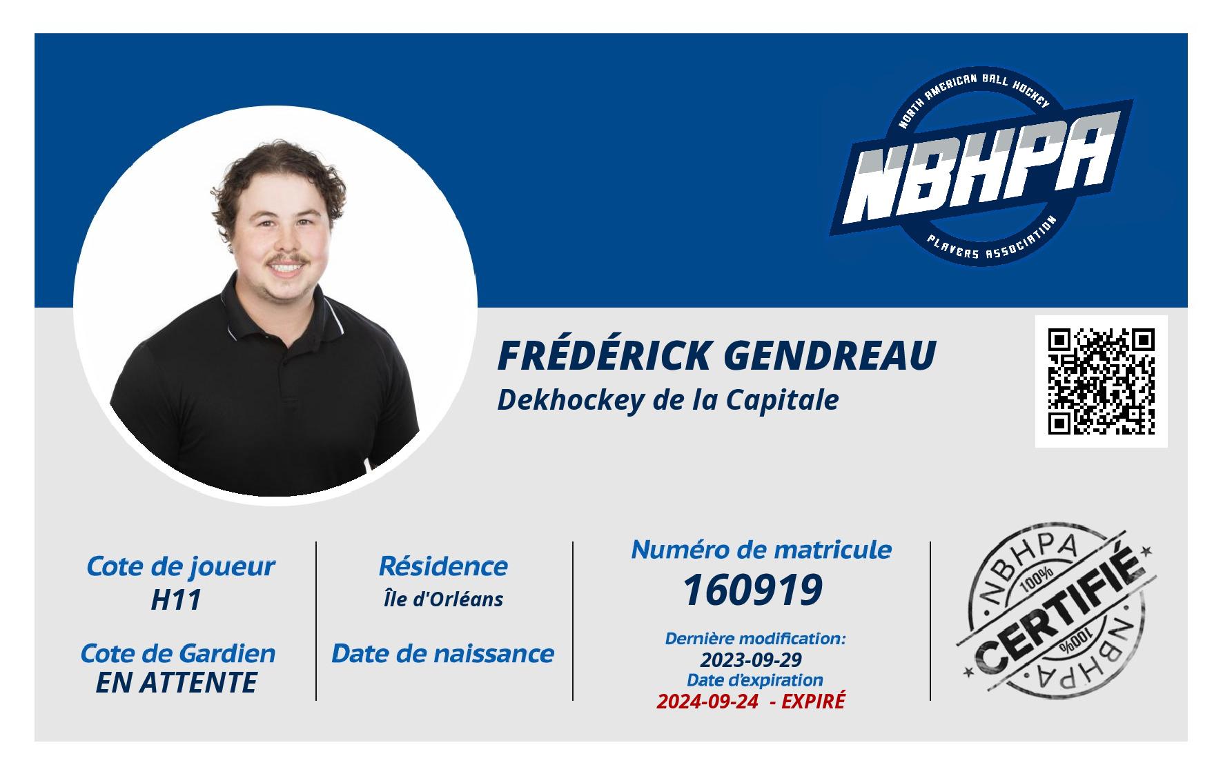 Frédérick Gendreau