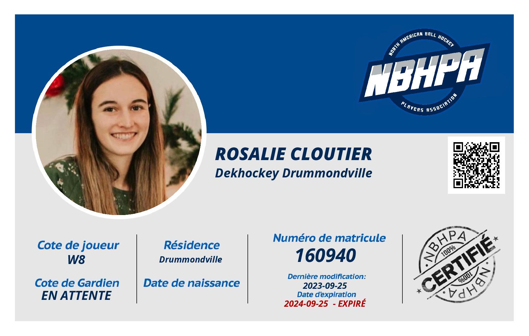 Rosalie Cloutier