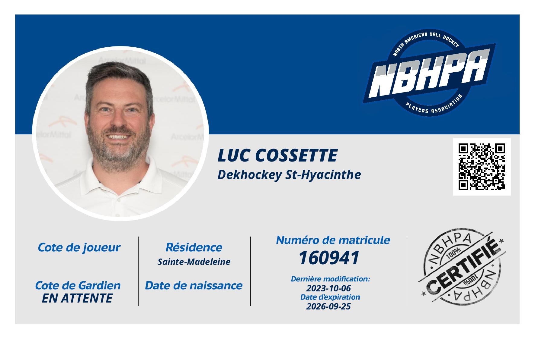 Luc Cossette
