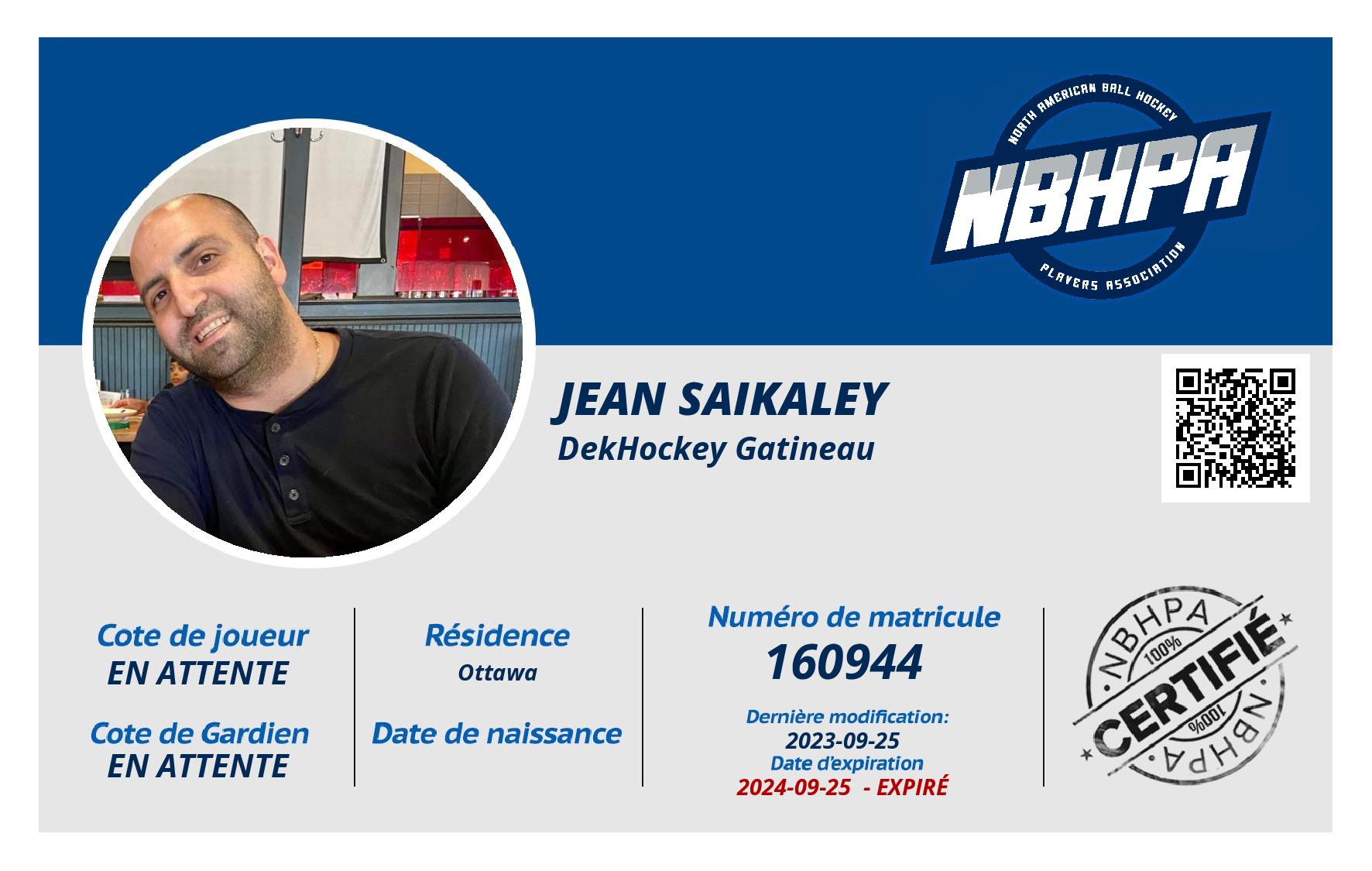 Jean Saikaley