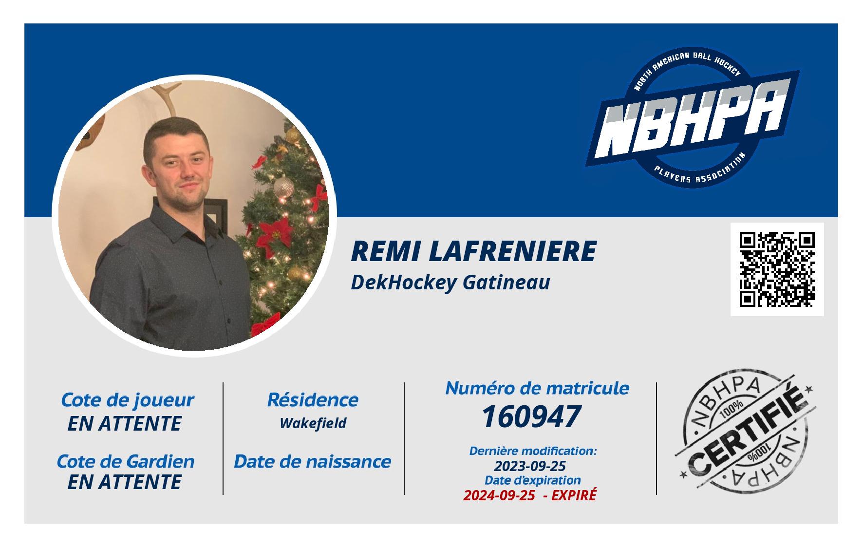 Remi Lafreniere