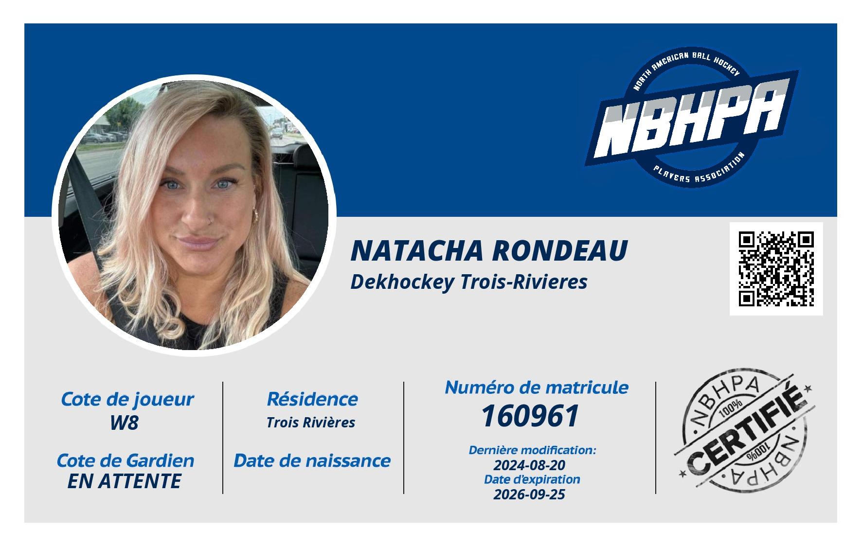 Natacha Rondeau
