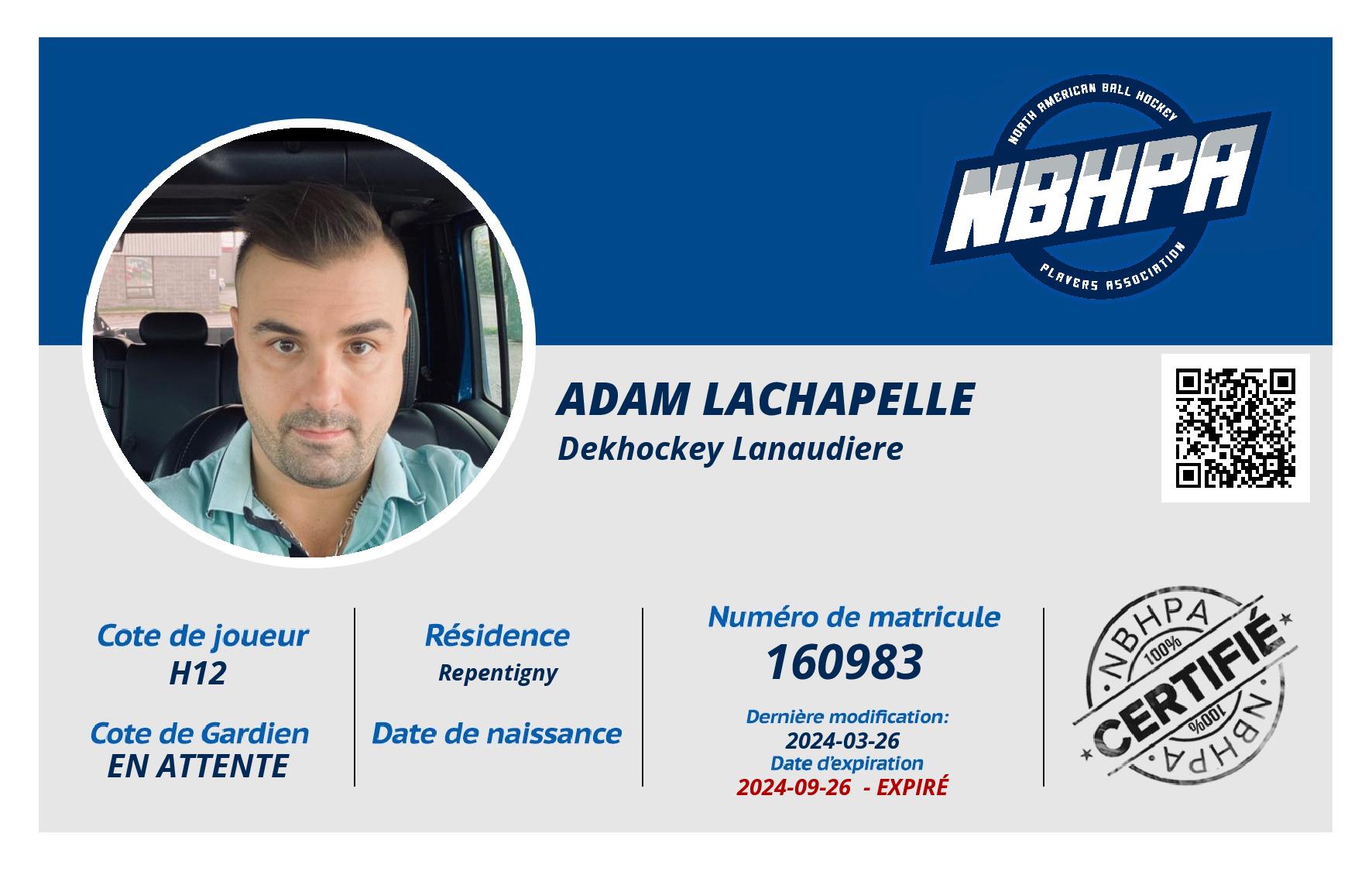 Adam Lachapelle