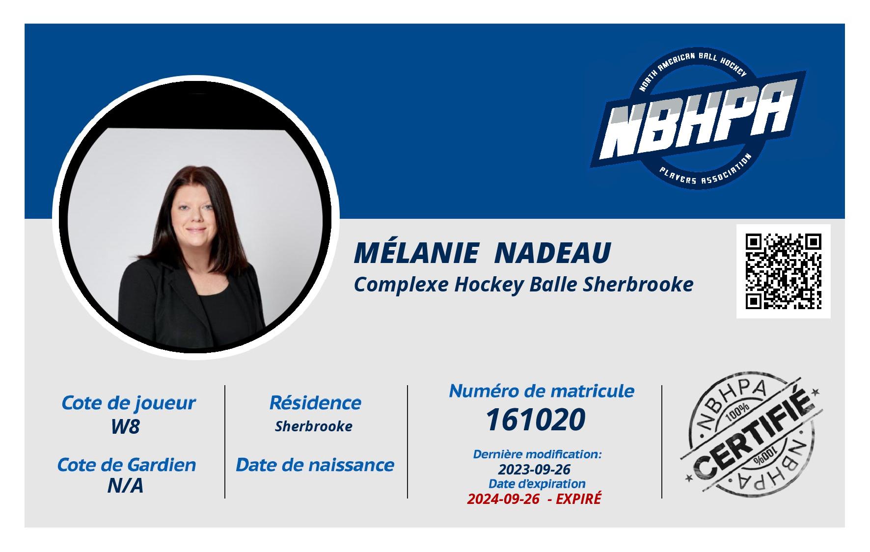 Mélanie  Nadeau 