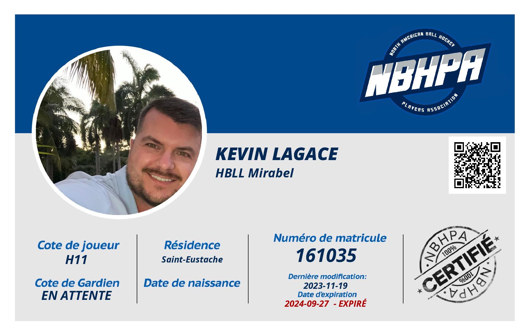 Kevin Lagace