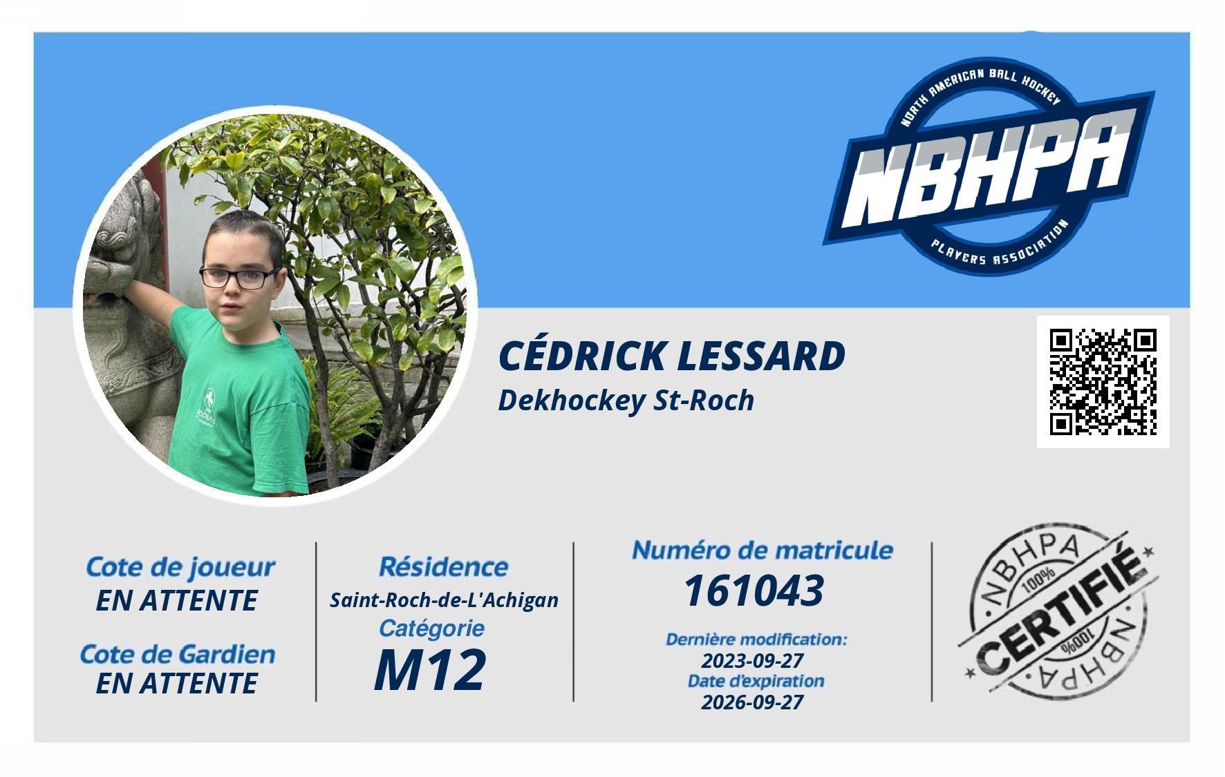 Cédrick Lessard