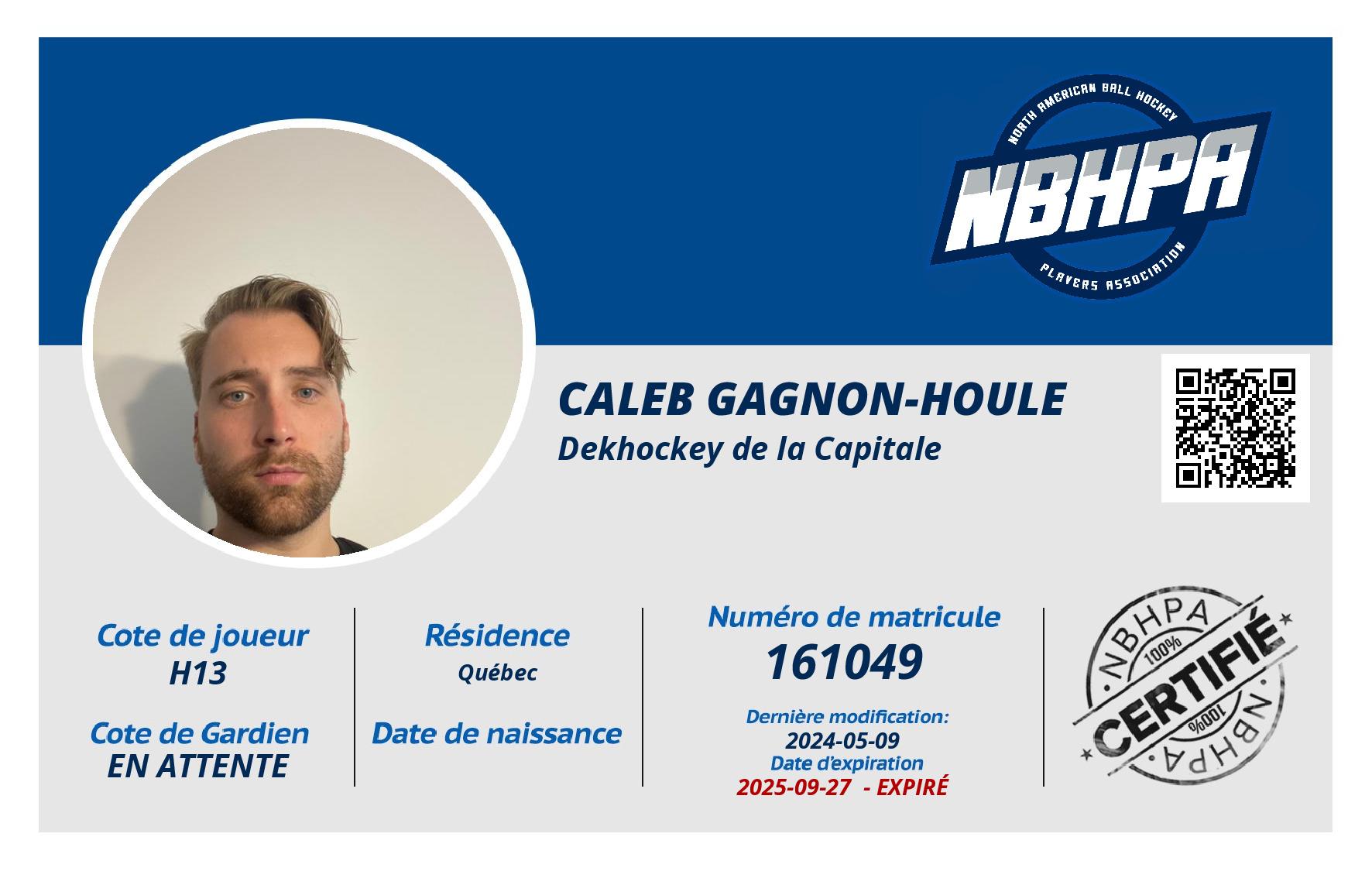 Caleb Gagnon-Houle