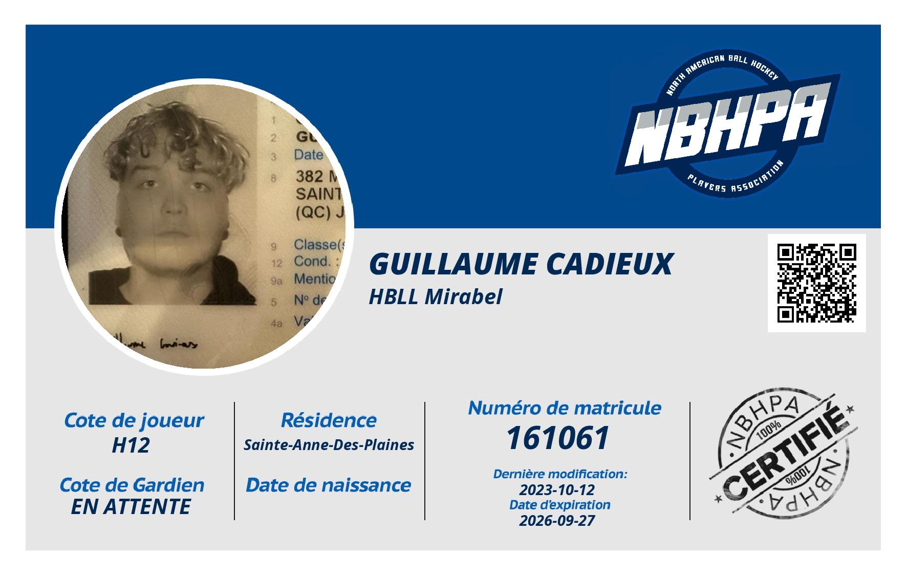 Guillaume Cadieux