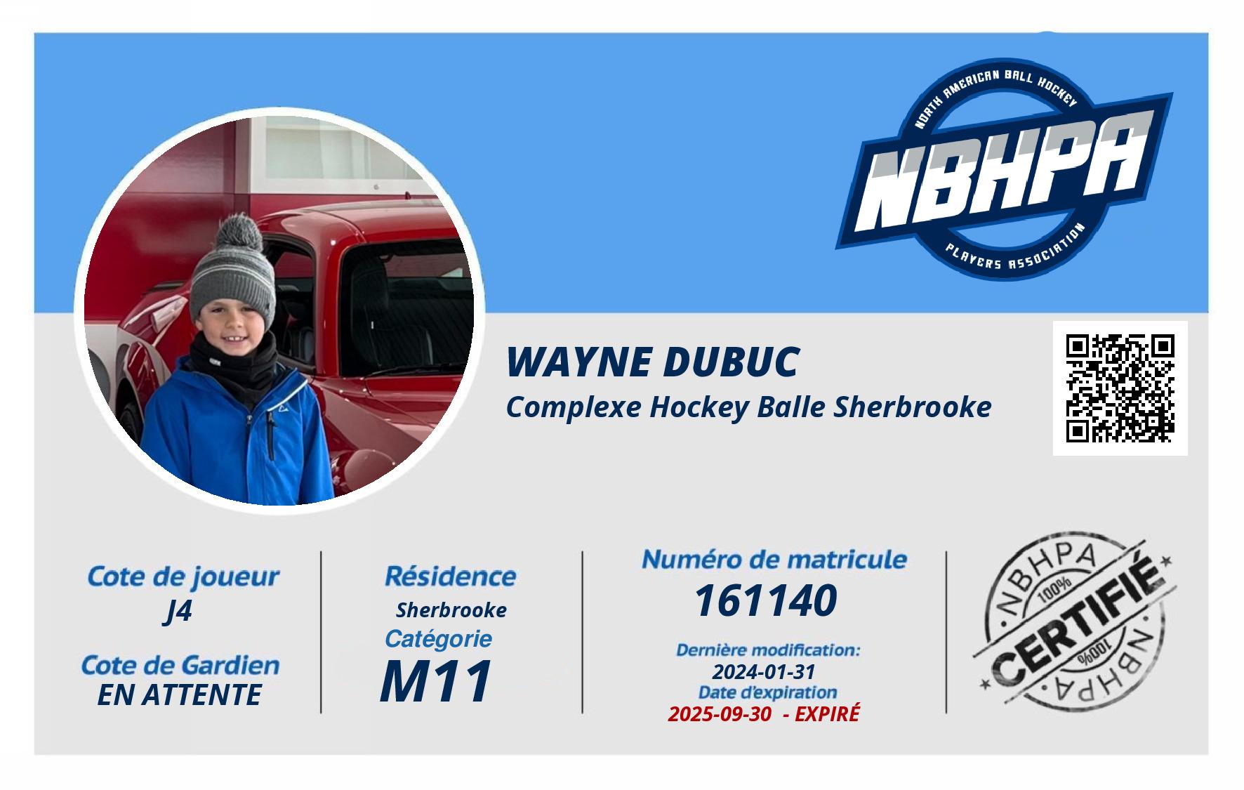Wayne Dubuc