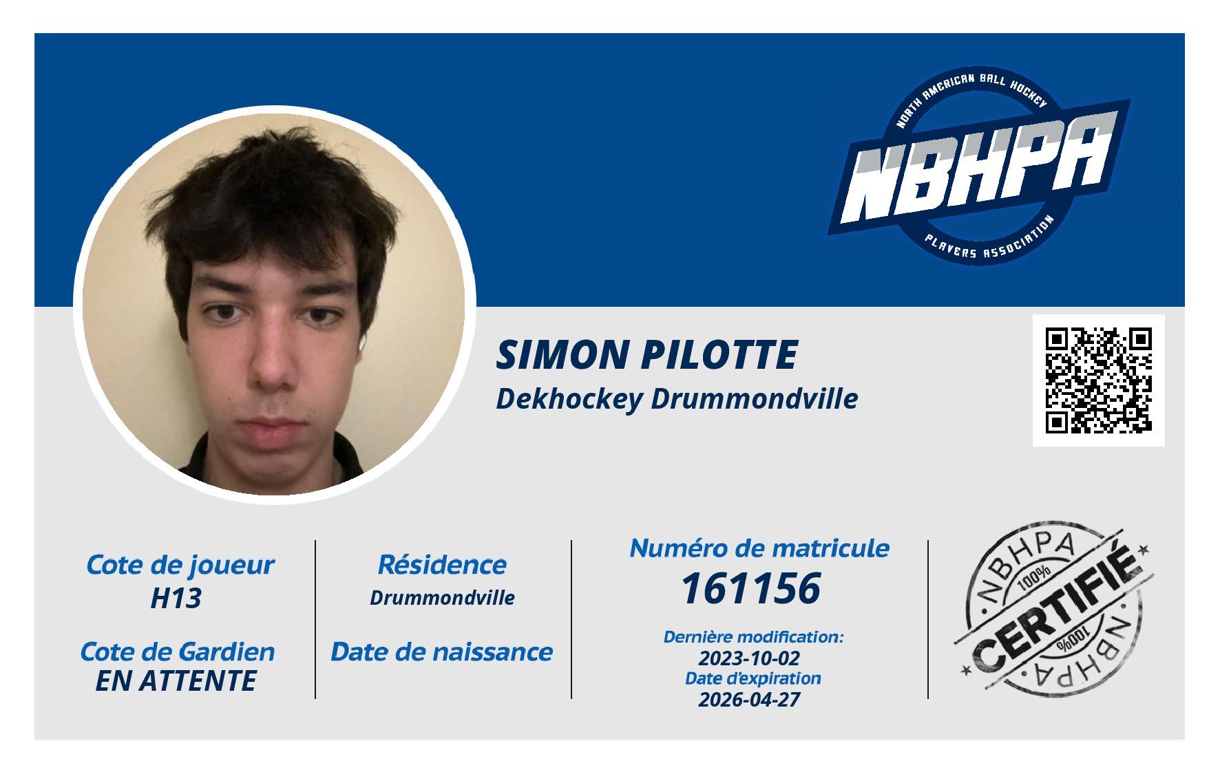 Simon Pilotte