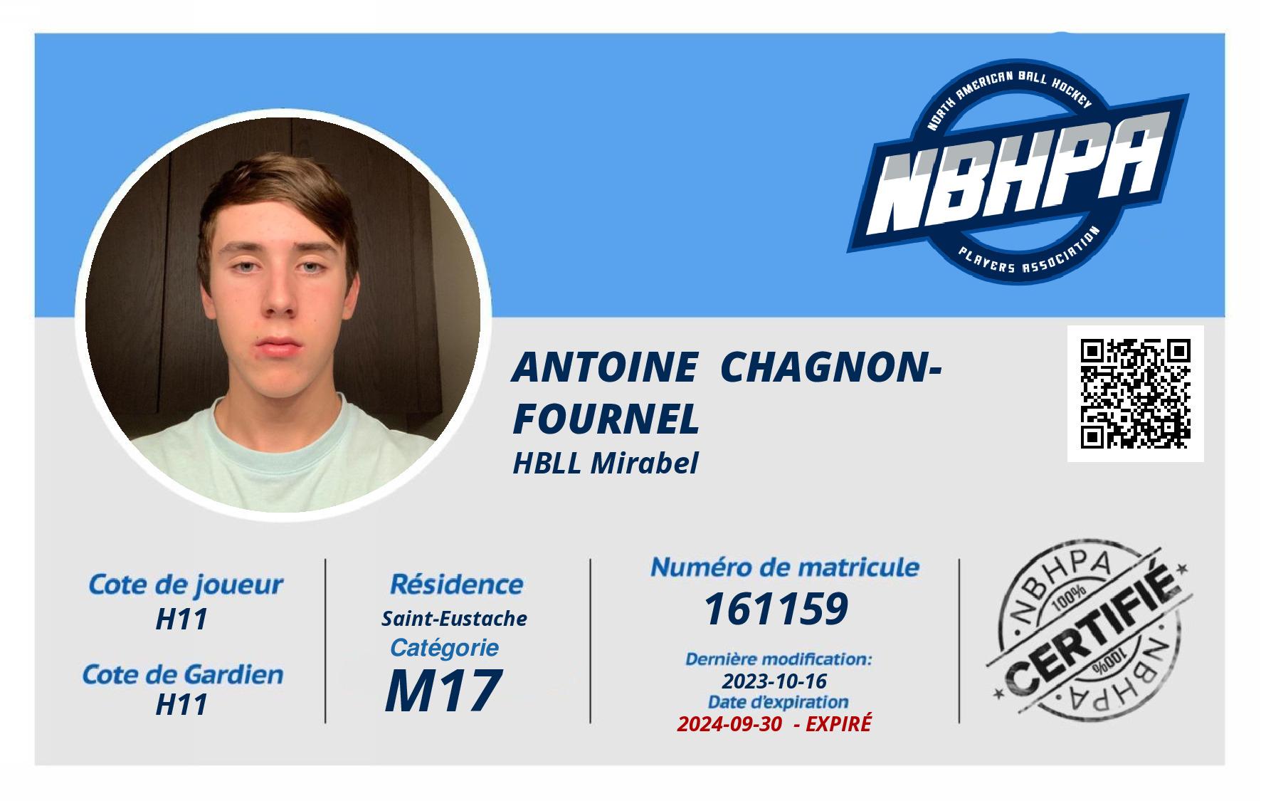 Antoine  Chagnon-Fournel 