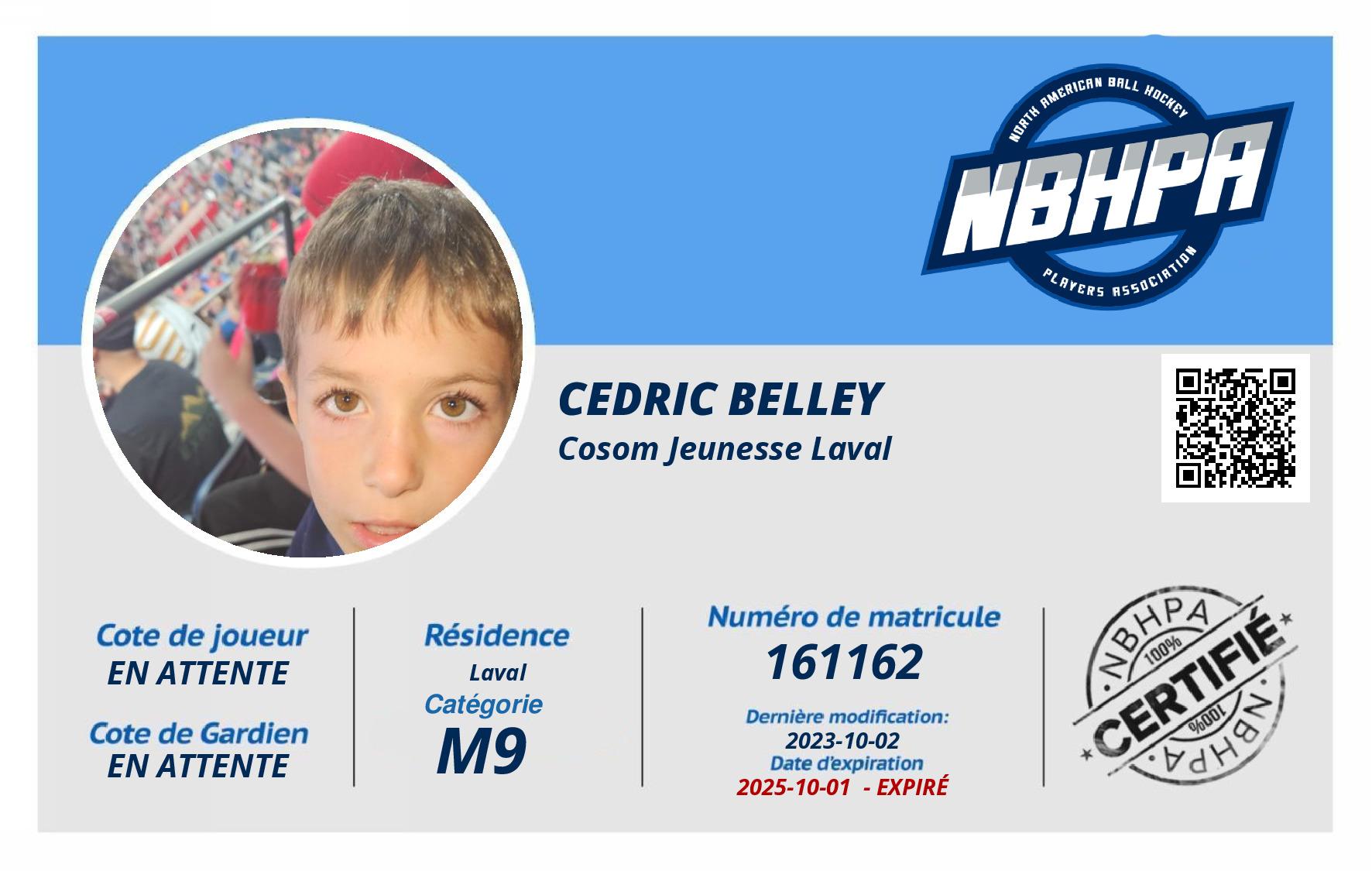 Cedric Belley