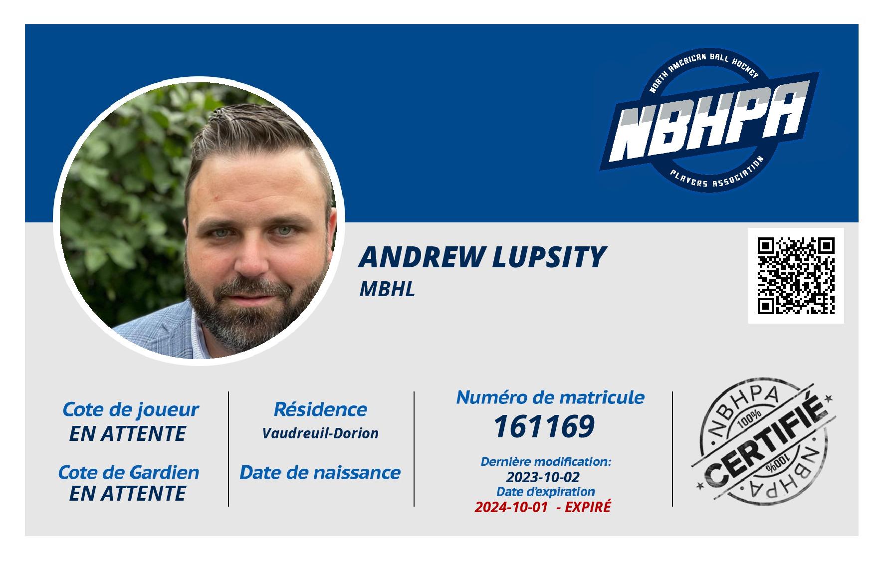 Andrew Lupsity