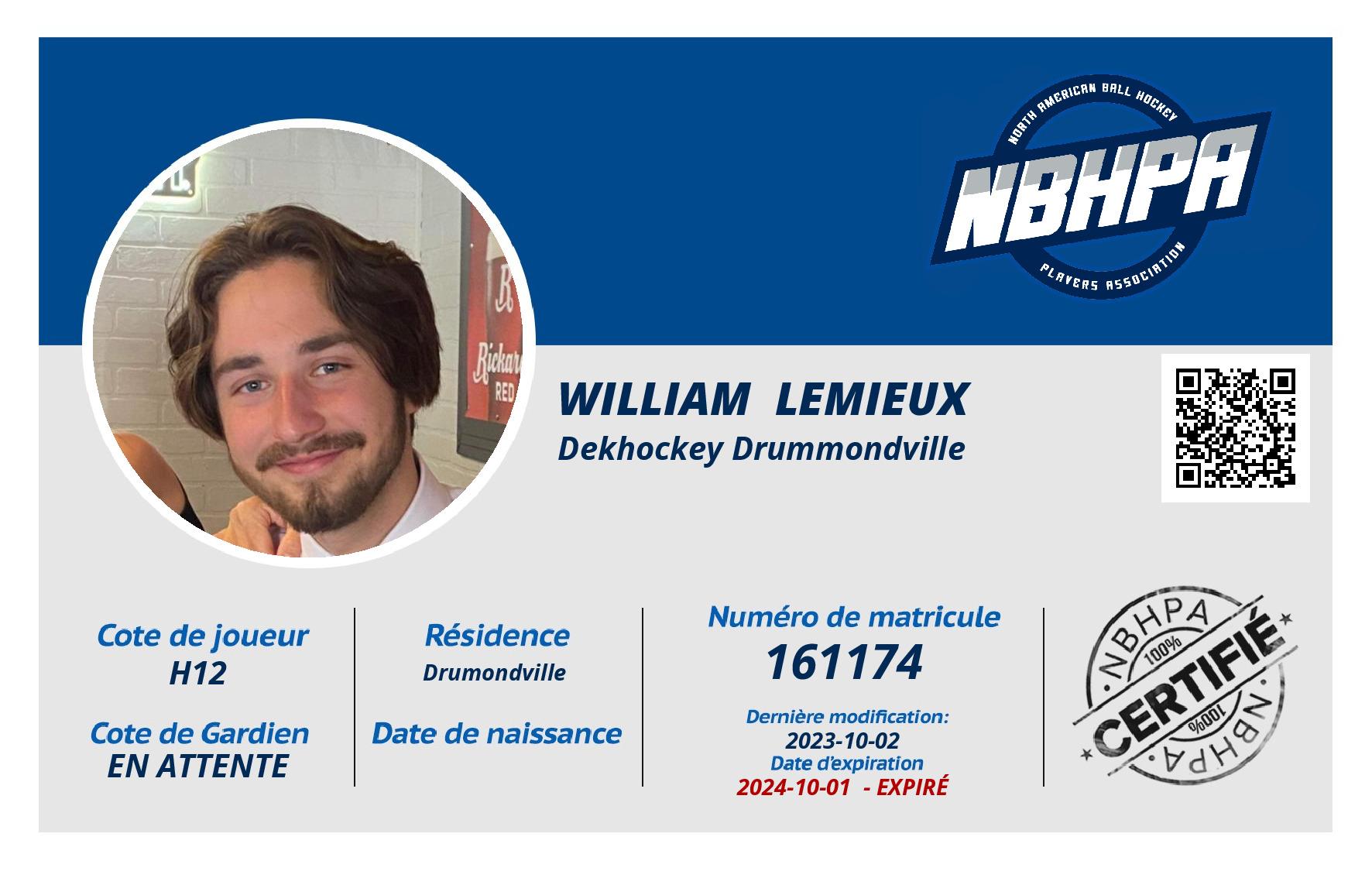 William  Lemieux