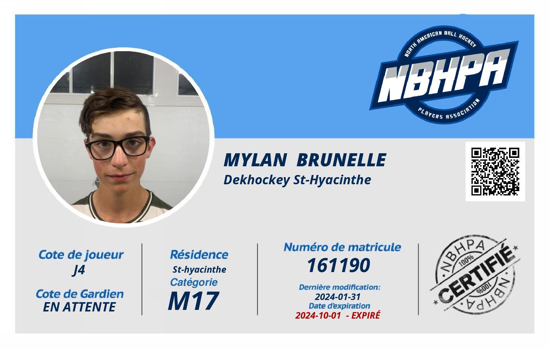 Mylan  Brunelle