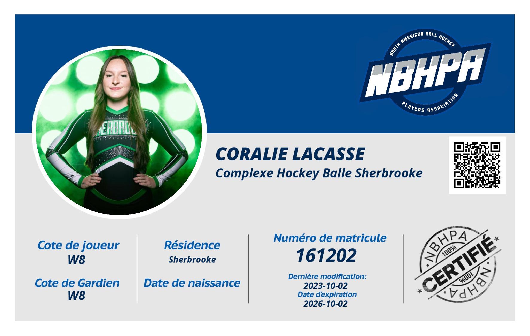 Coralie Lacasse