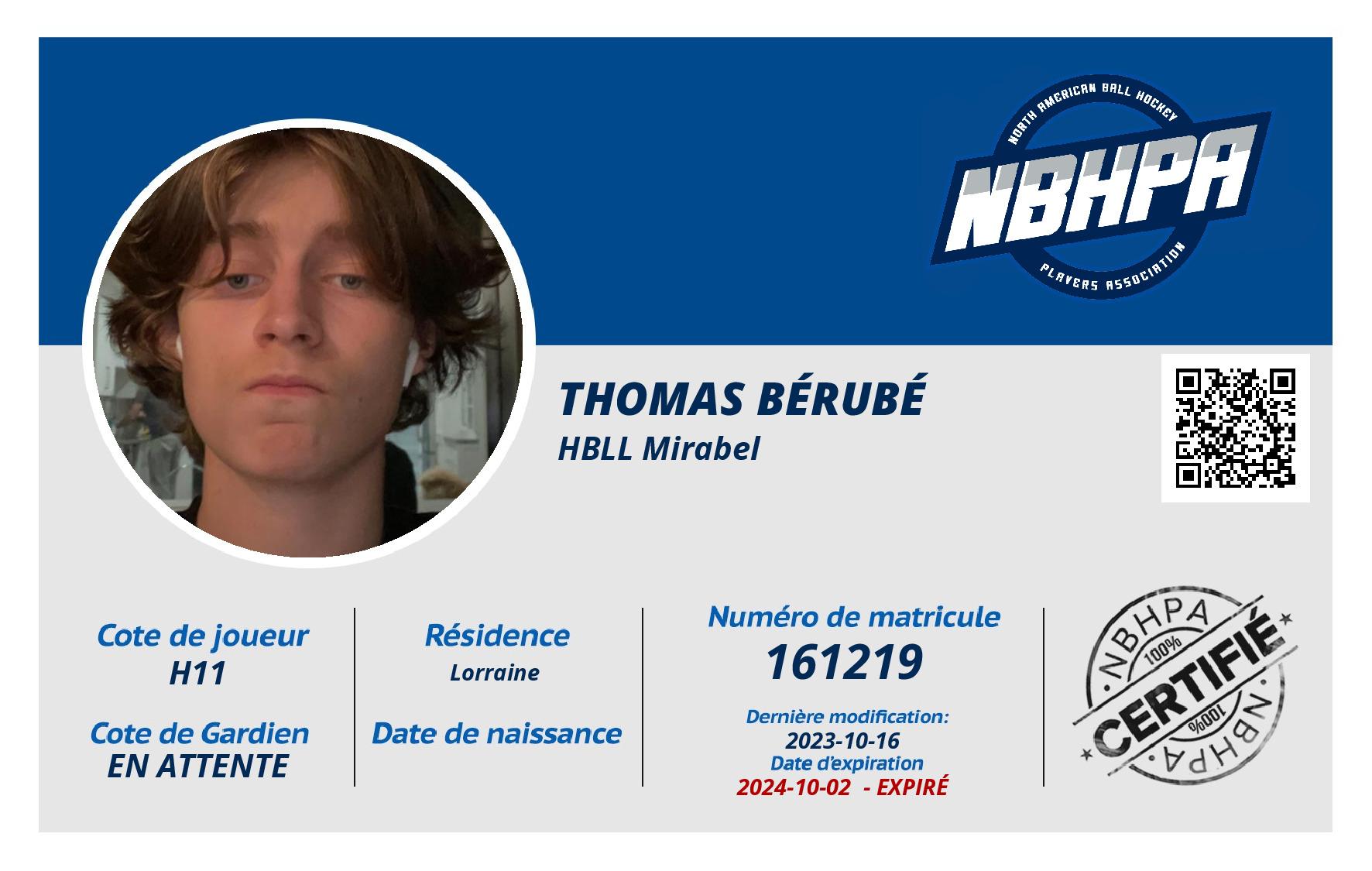 Thomas Bérubé