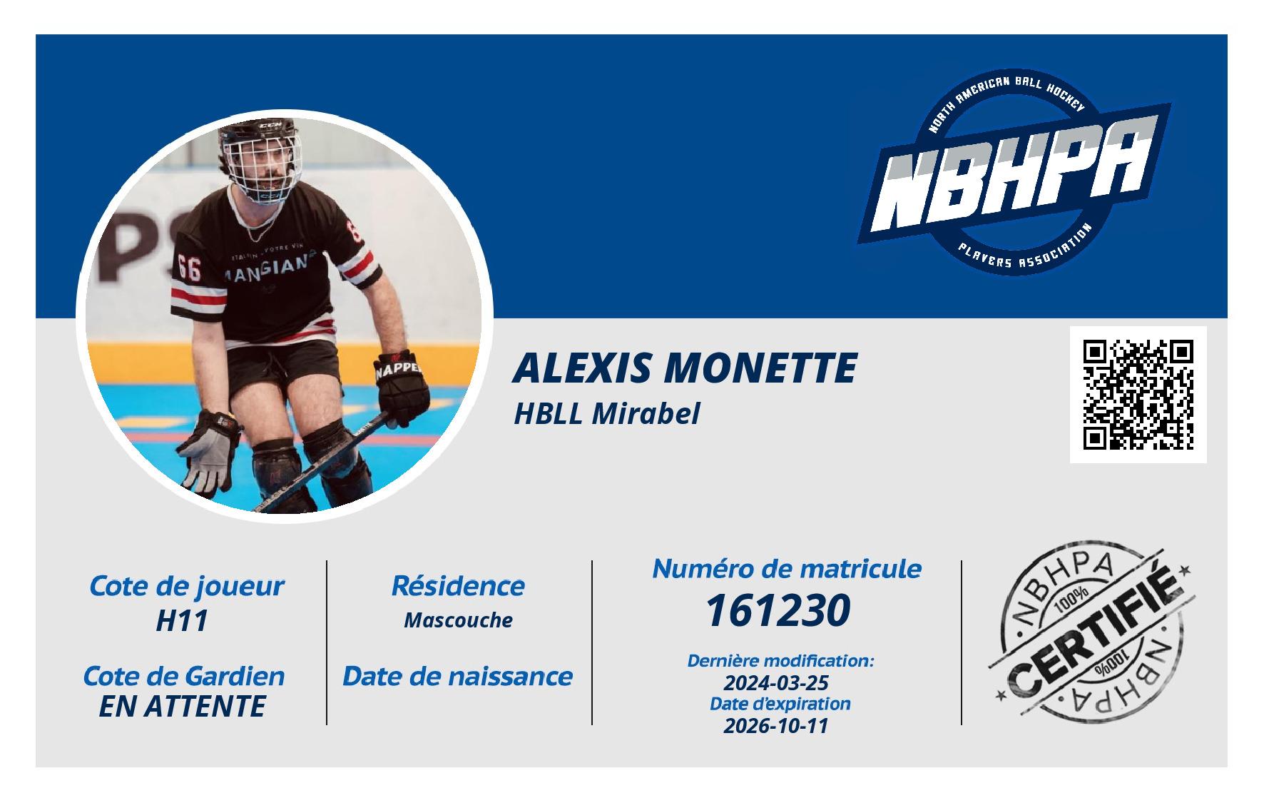 Alexis Monette